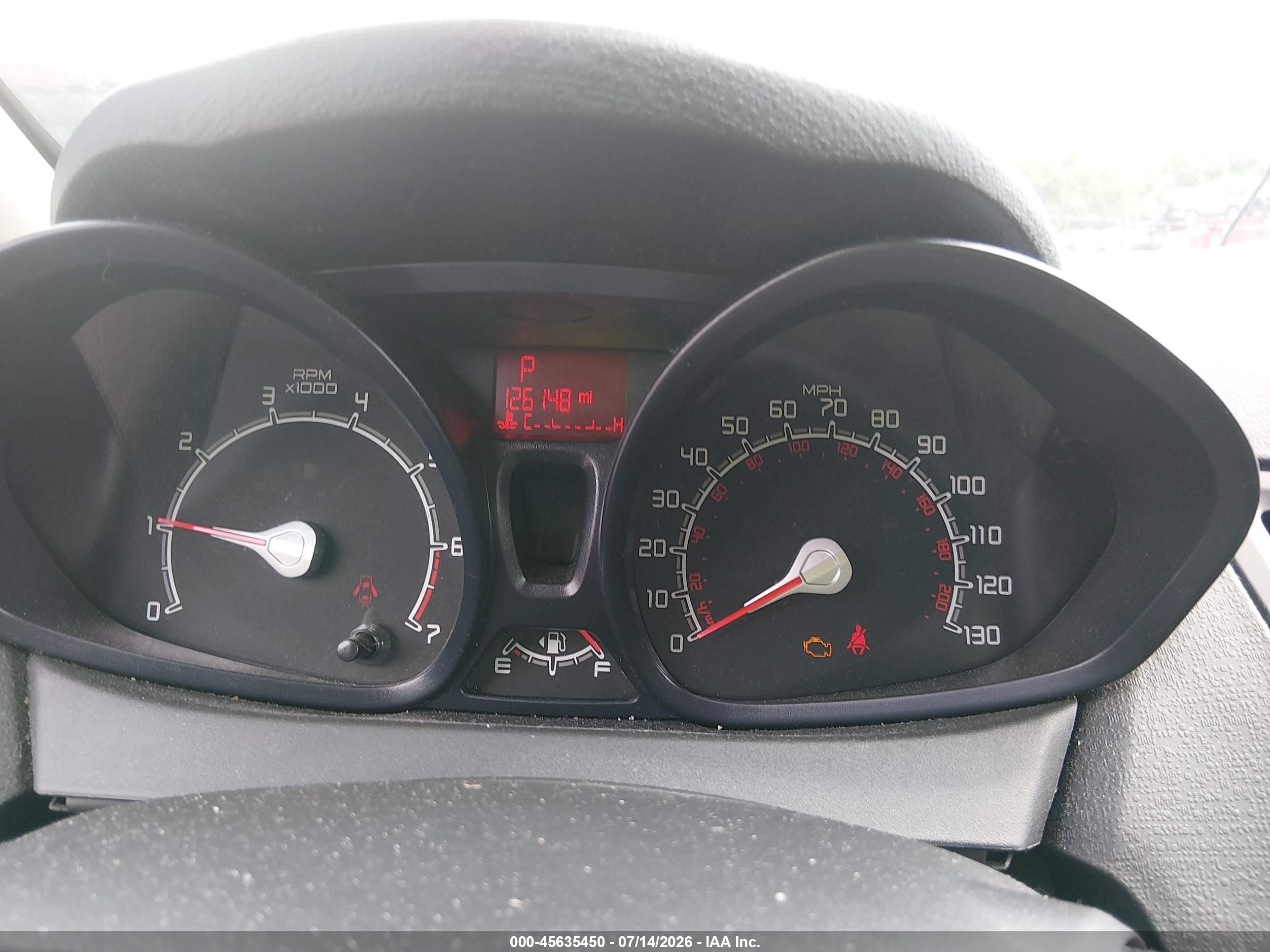 2013 Ford Fiesta S Silver vin: 3FADP4TJ2DM203215