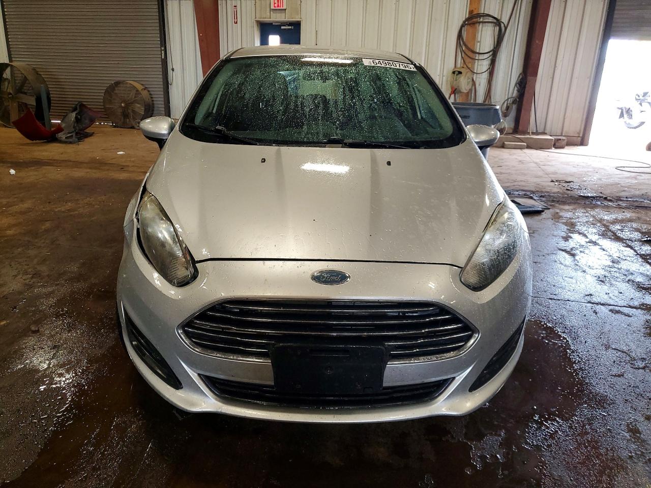 2015 Ford Fiesta S Silver vin: 3FADP4TJ2FM166685