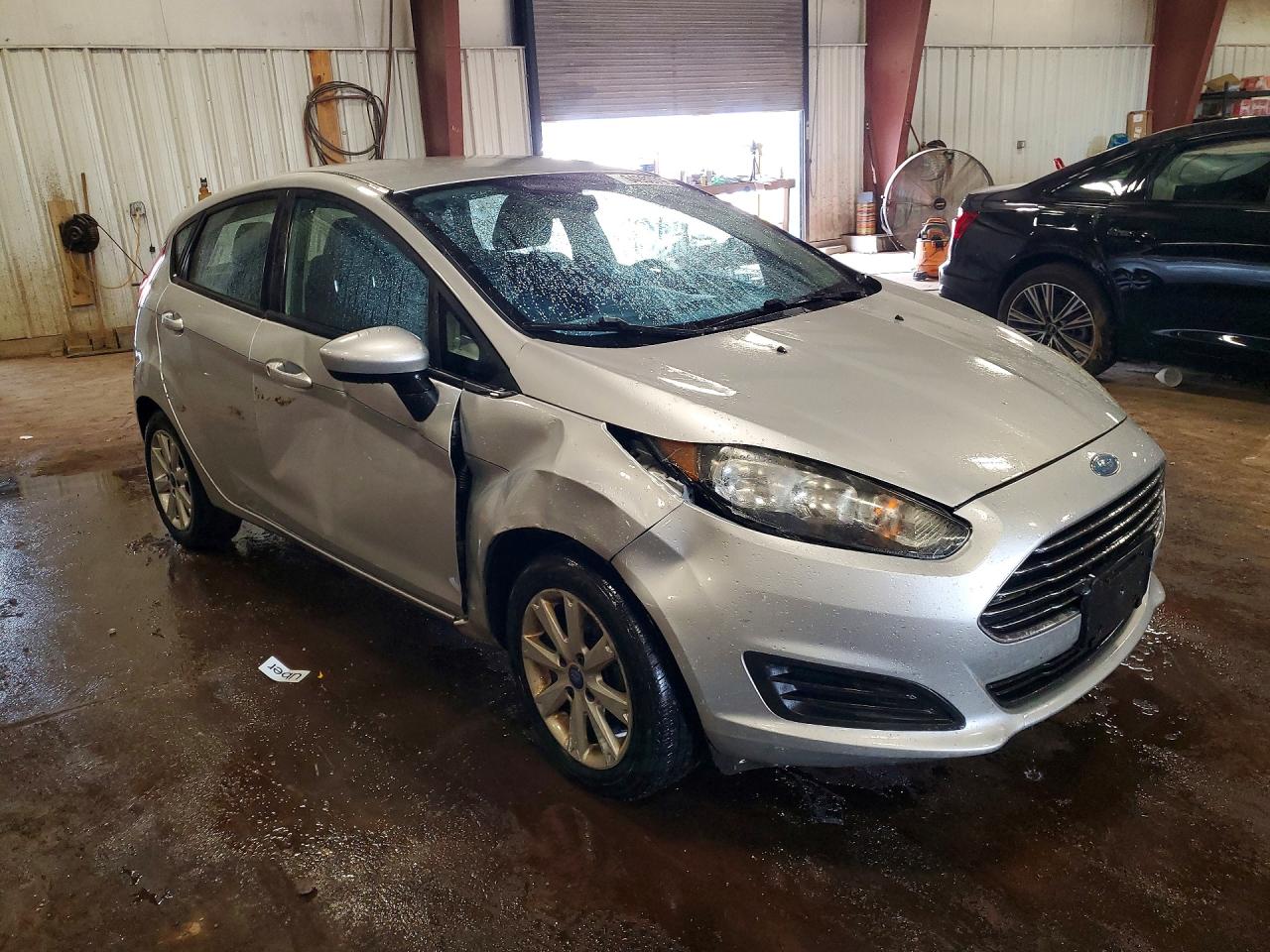 2015 Ford Fiesta S Silver vin: 3FADP4TJ2FM166685