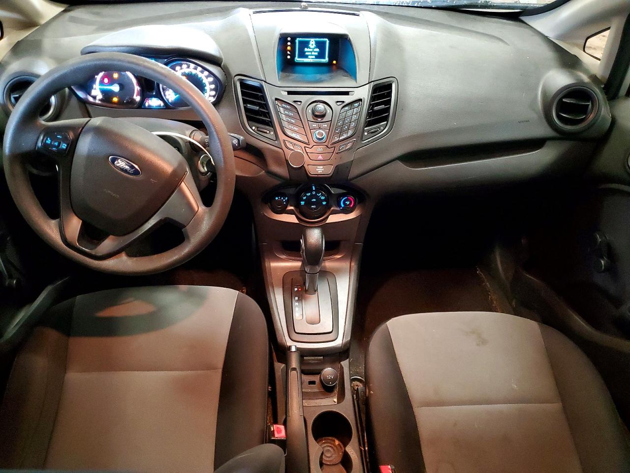 2015 Ford Fiesta S Silver vin: 3FADP4TJ2FM166685