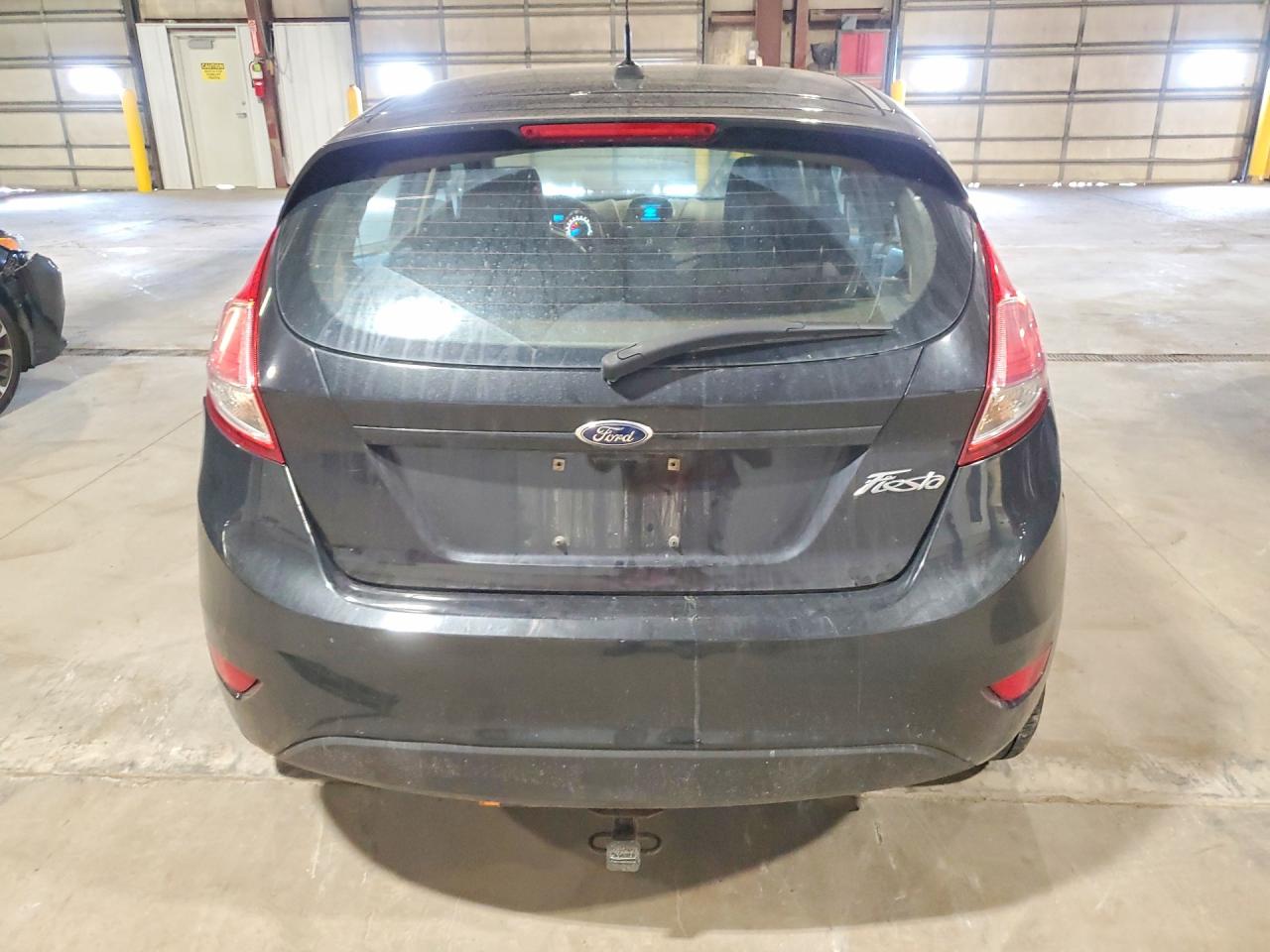 2015 Ford Fiesta S Black vin: 3FADP4TJ3FM100839