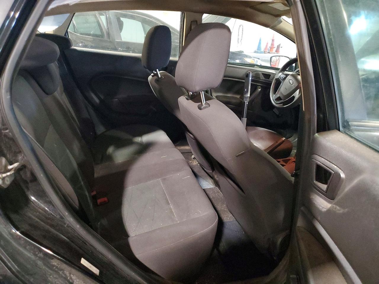 2015 Ford Fiesta S Black vin: 3FADP4TJ3FM100839