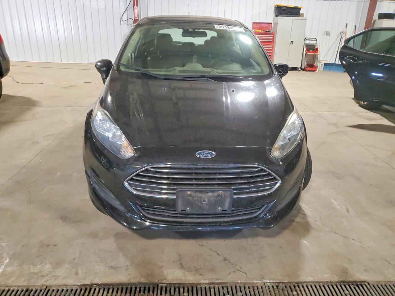 2015 Ford Fiesta S Black vin: 3FADP4TJ3FM100839