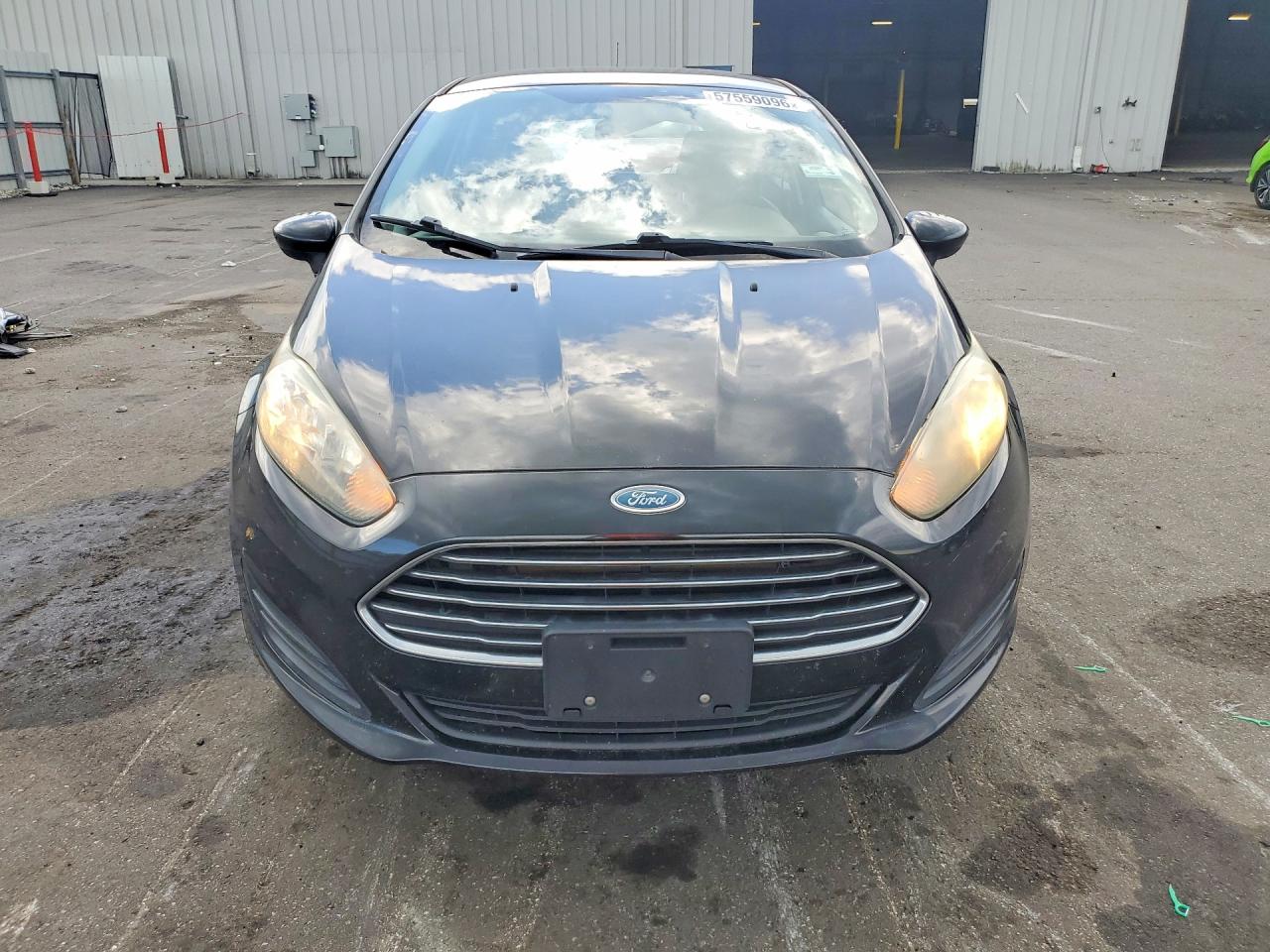 2015 Ford Fiesta S Black vin: 3FADP4TJ3FM150480