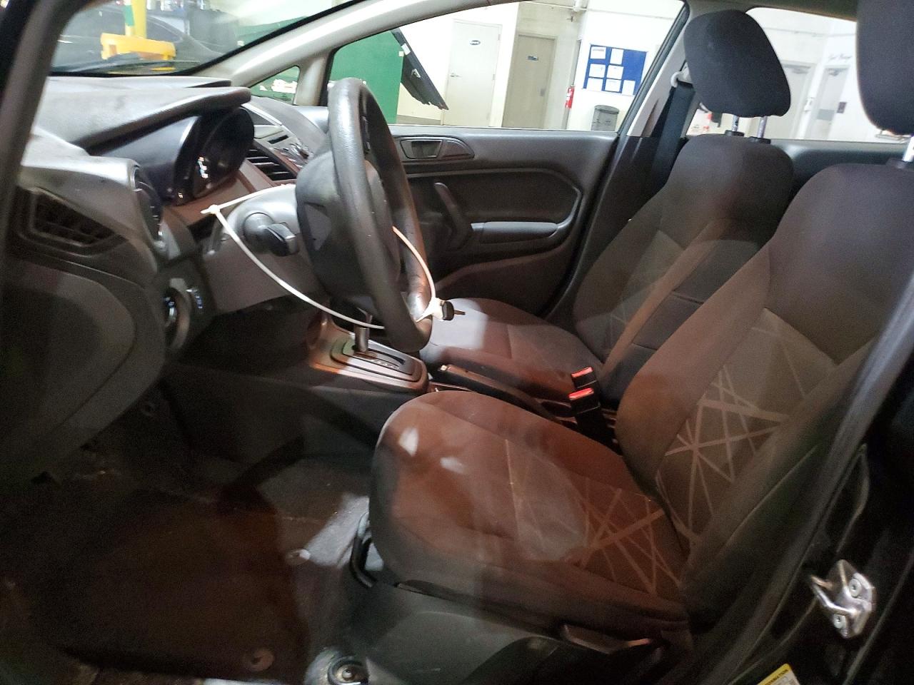 2015 Ford Fiesta S Black vin: 3FADP4TJ3FM150480