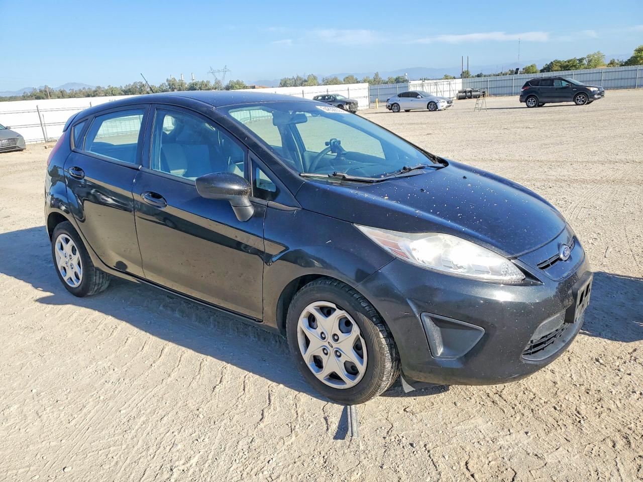 2013 Ford Fiesta S Угольный vin: 3FADP4TJ8DM226580