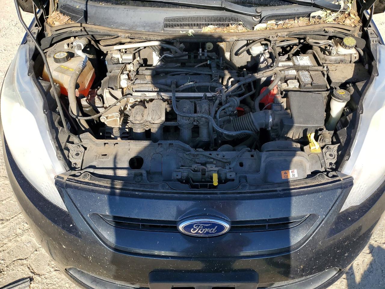 2013 Ford Fiesta S Угольный vin: 3FADP4TJ8DM226580