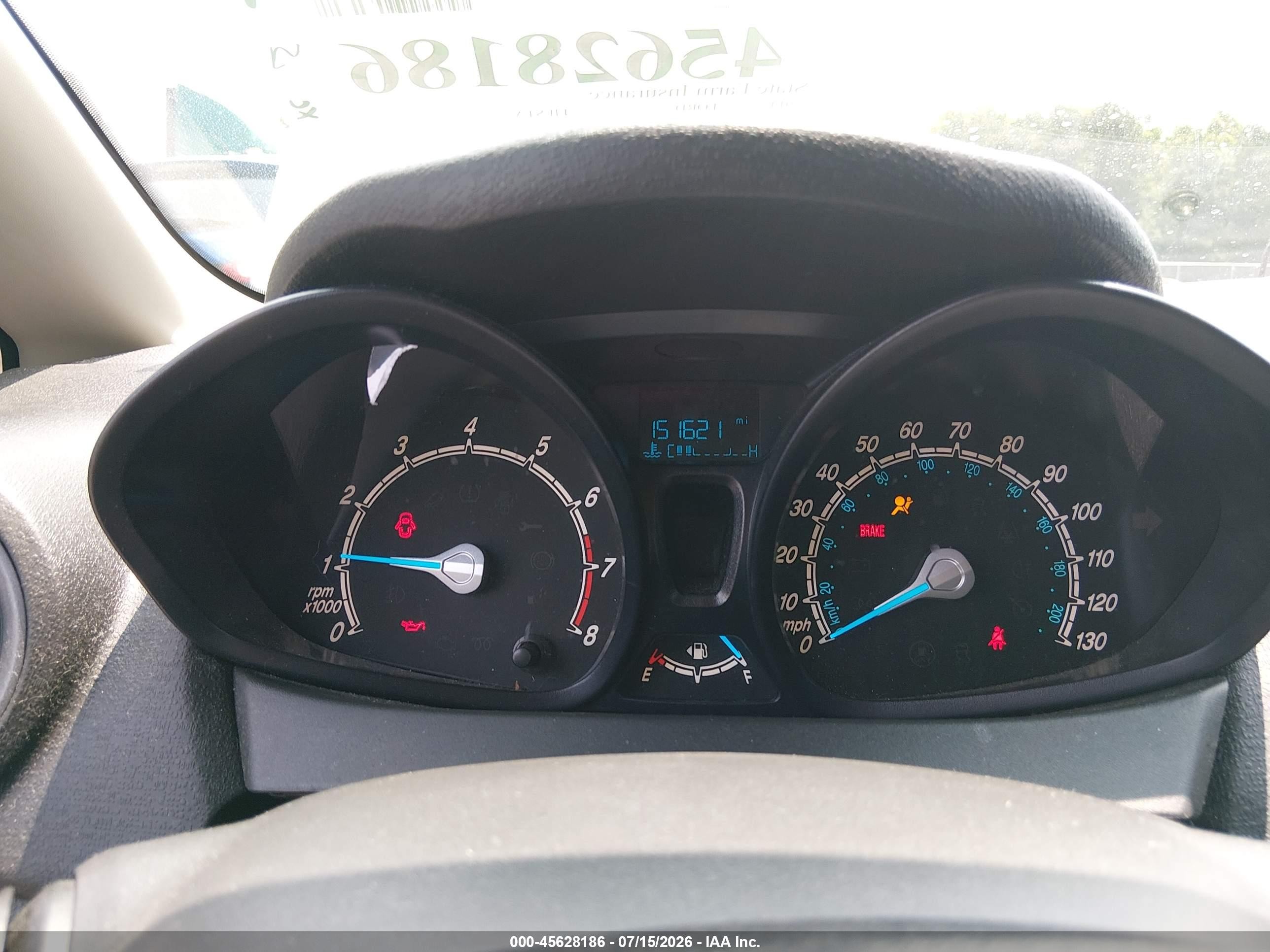 2014 Ford Fiesta S Silver vin: 3FADP4TJ8EM148173