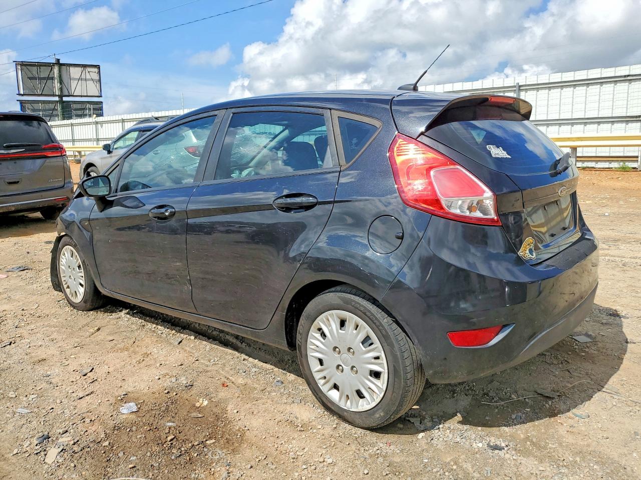 2014 Ford Fiesta S Black vin: 3FADP4TJXEM206770