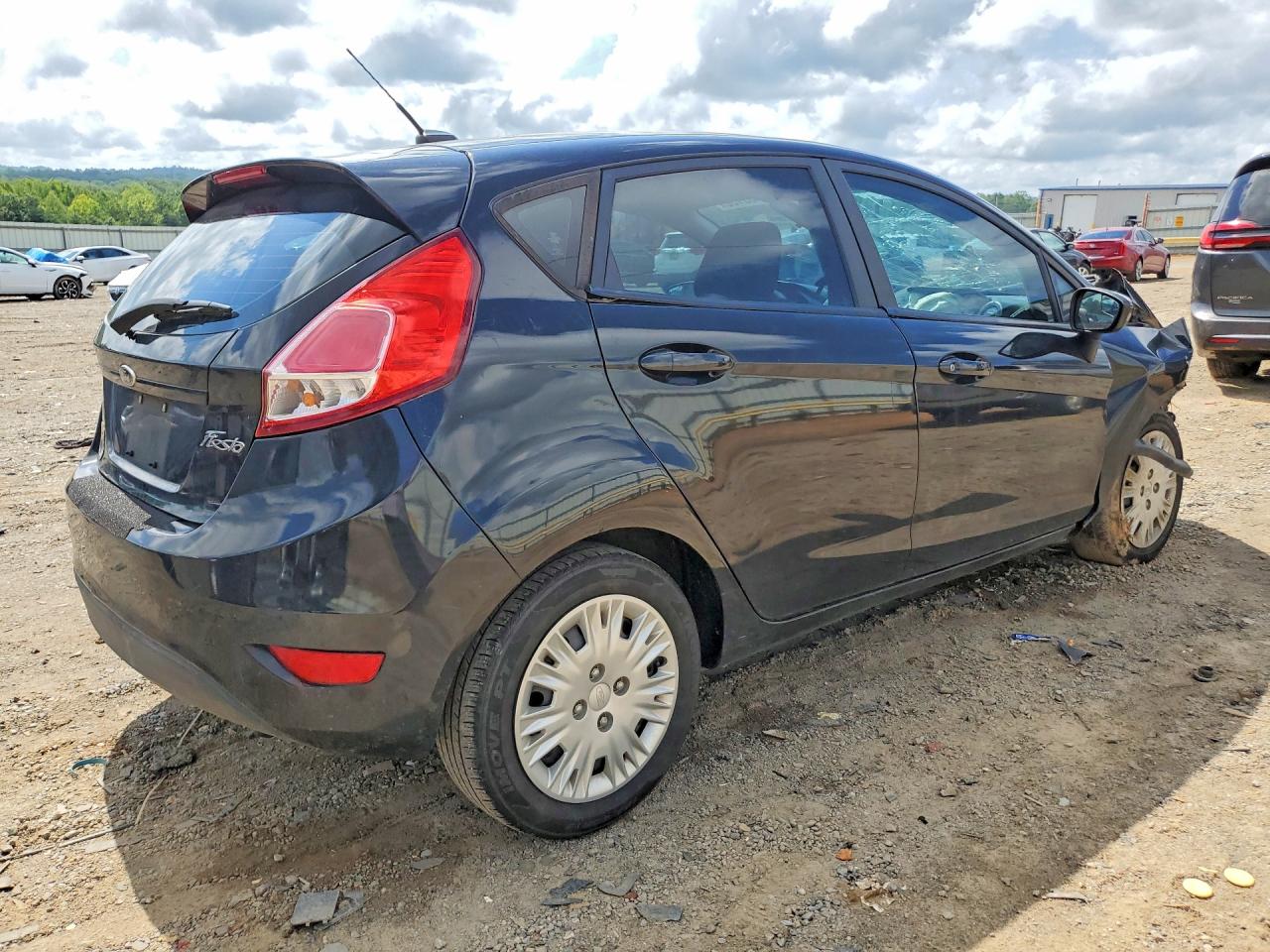 2014 Ford Fiesta S Black vin: 3FADP4TJXEM206770