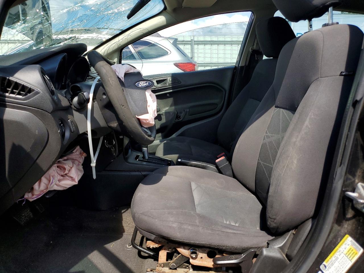 2014 Ford Fiesta S Black vin: 3FADP4TJXEM206770