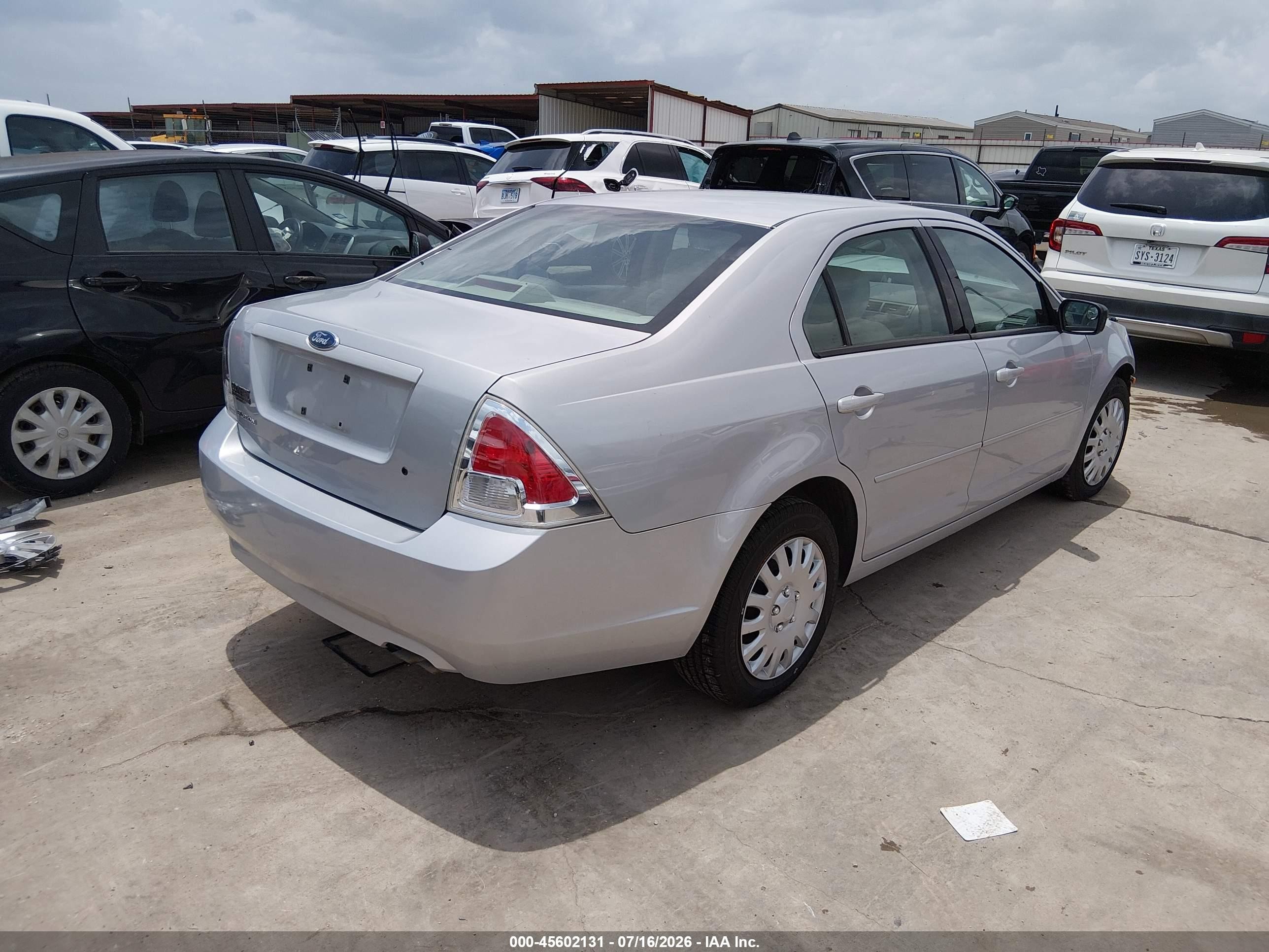 2006 Ford Fusion S Silver vin: 3FAFP06Z16R195245