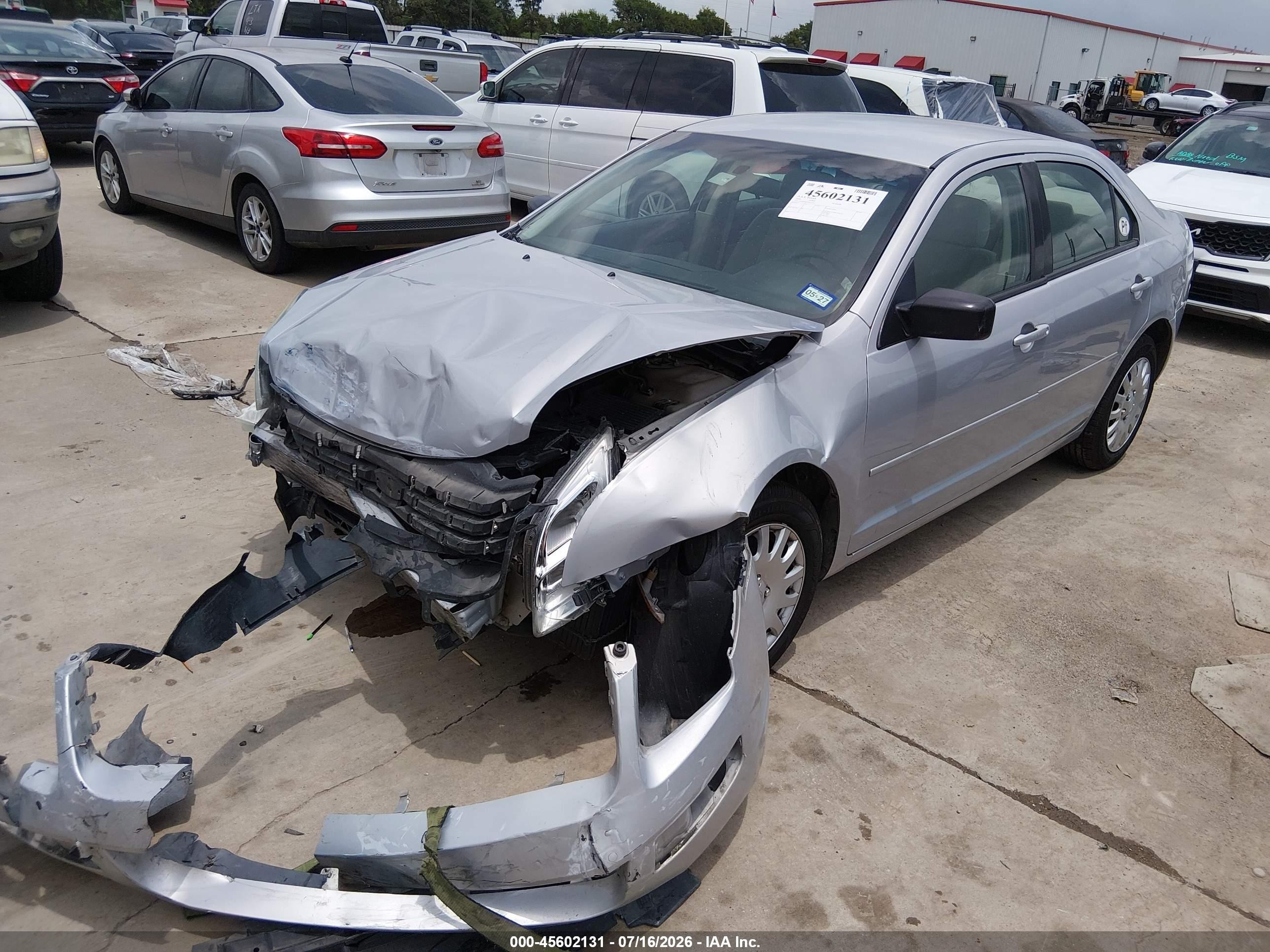 2006 Ford Fusion S Silver vin: 3FAFP06Z16R195245