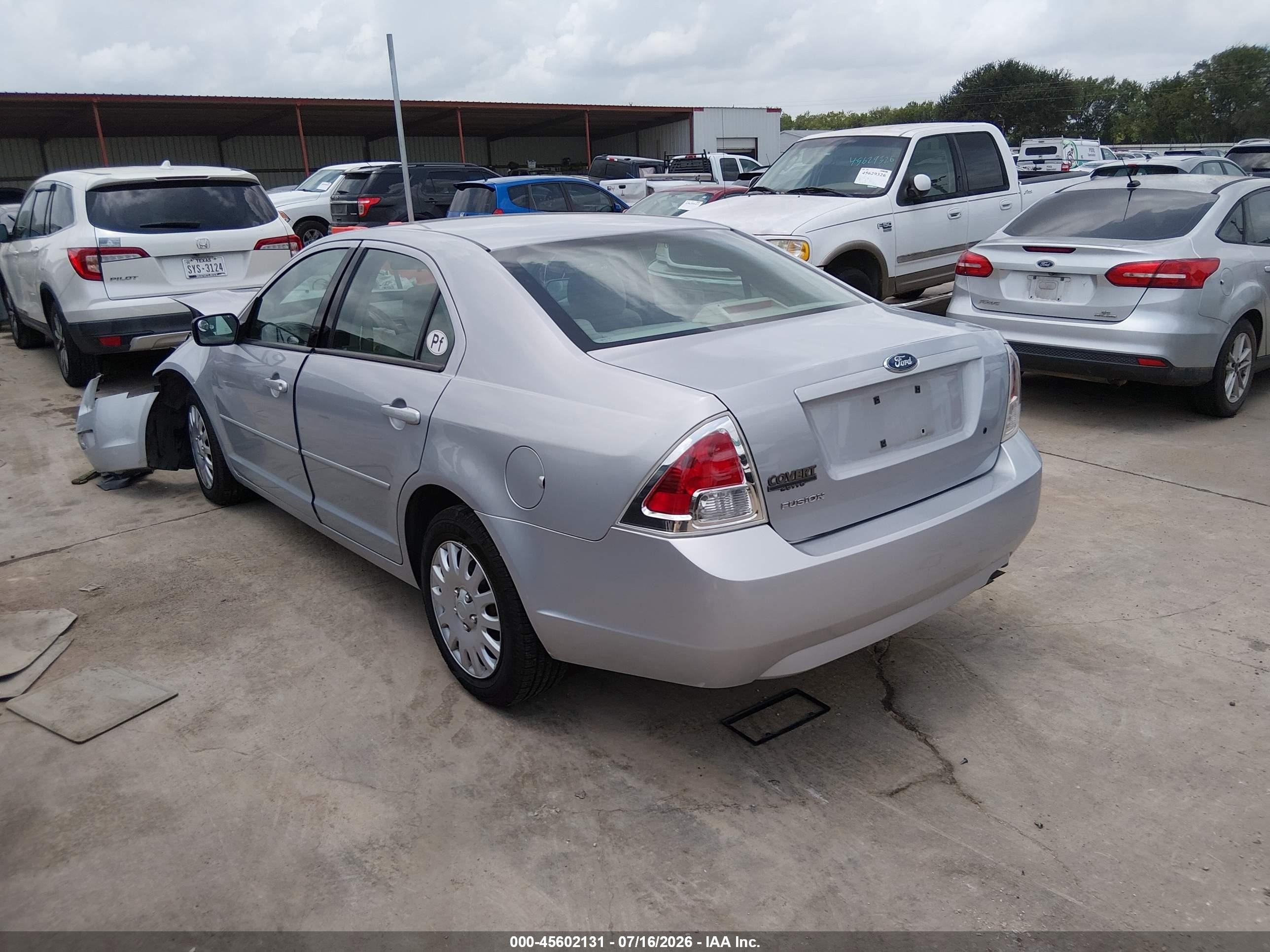 2006 Ford Fusion S Silver vin: 3FAFP06Z16R195245