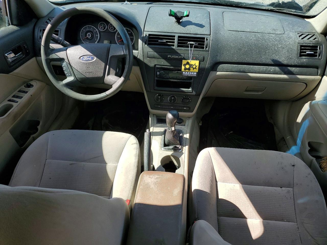 2006 Ford Fusion S Black vin: 3FAFP06Z46R194963