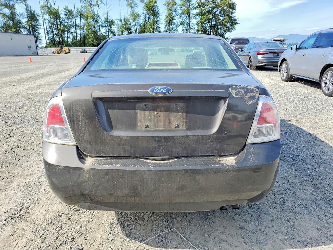 2006 Ford Fusion S Black vin: 3FAFP06Z46R194963