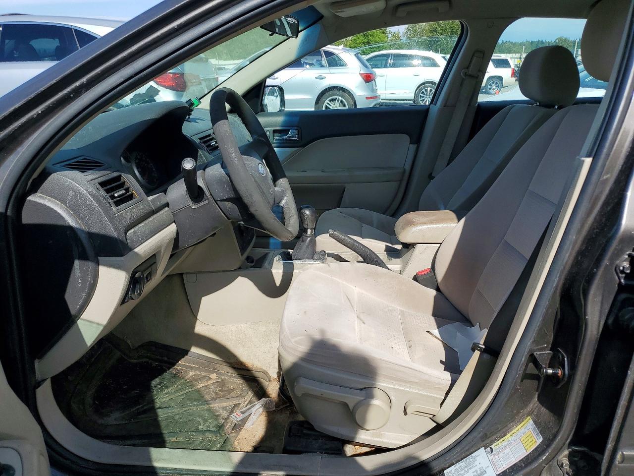 2006 Ford Fusion S Black vin: 3FAFP06Z46R194963