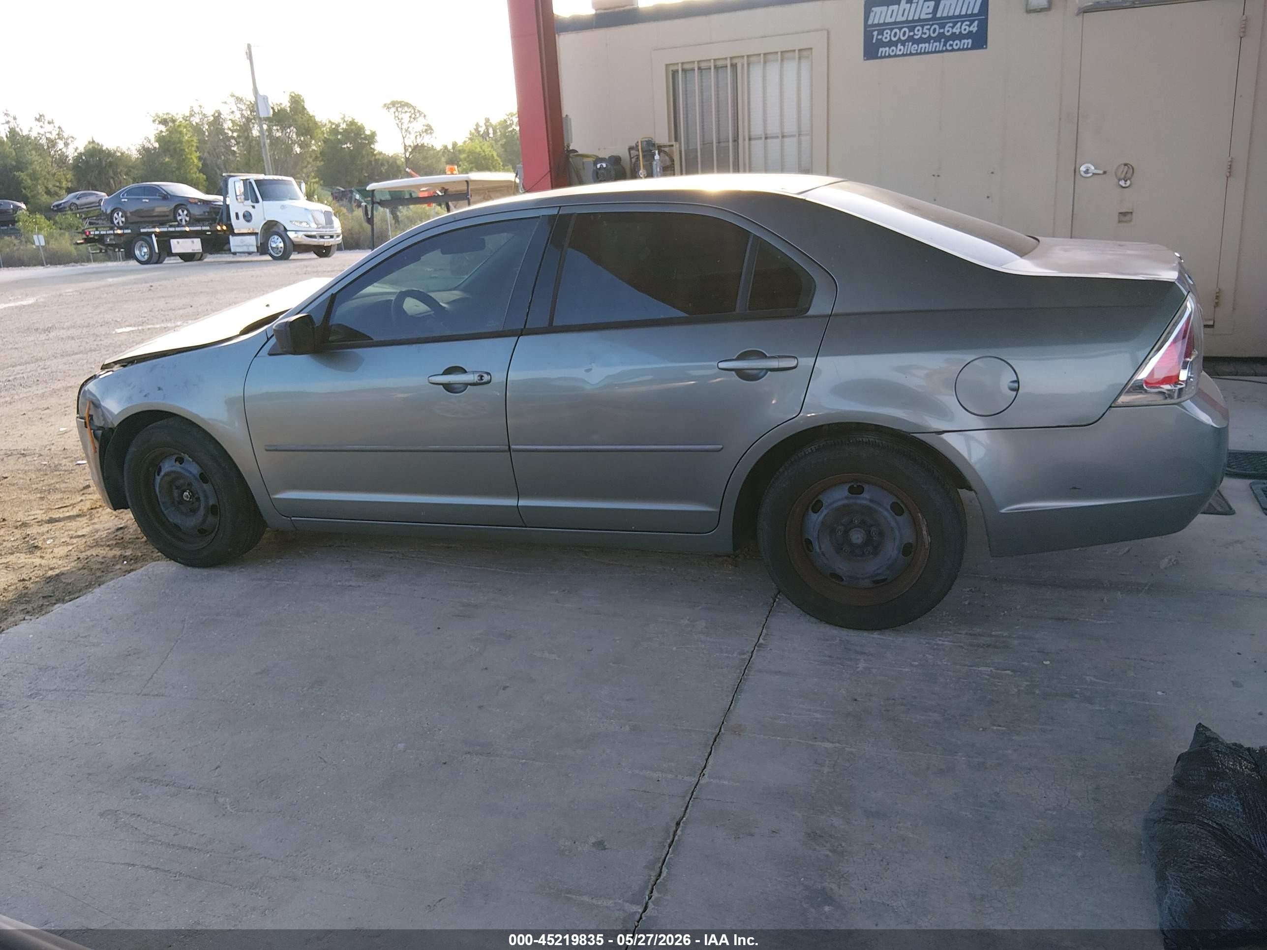2006 Ford Fusion S Teal vin: 3FAFP06Z46R212703