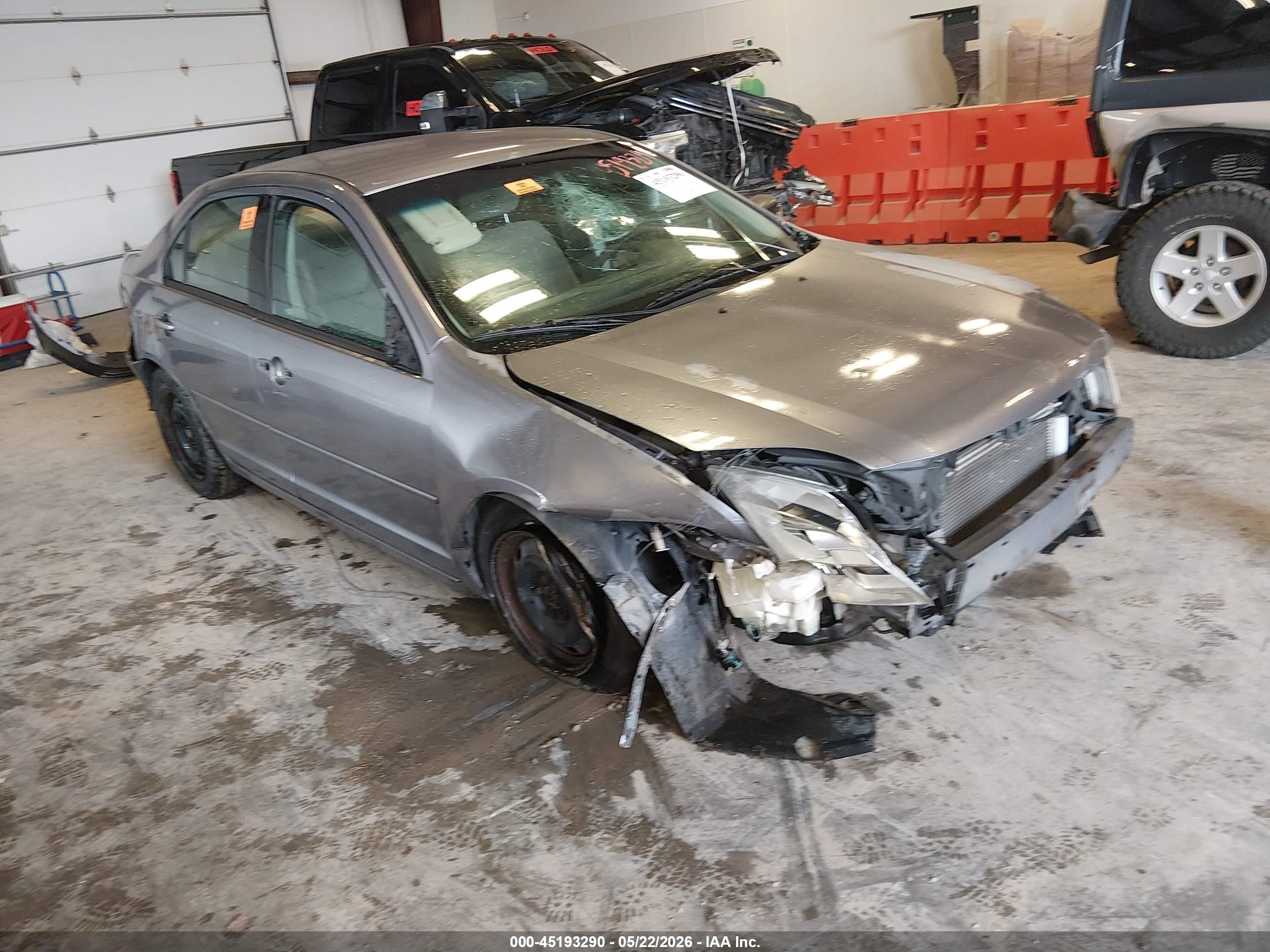 2006 Ford Fusion S Silver vin: 3FAFP06Z76R205907