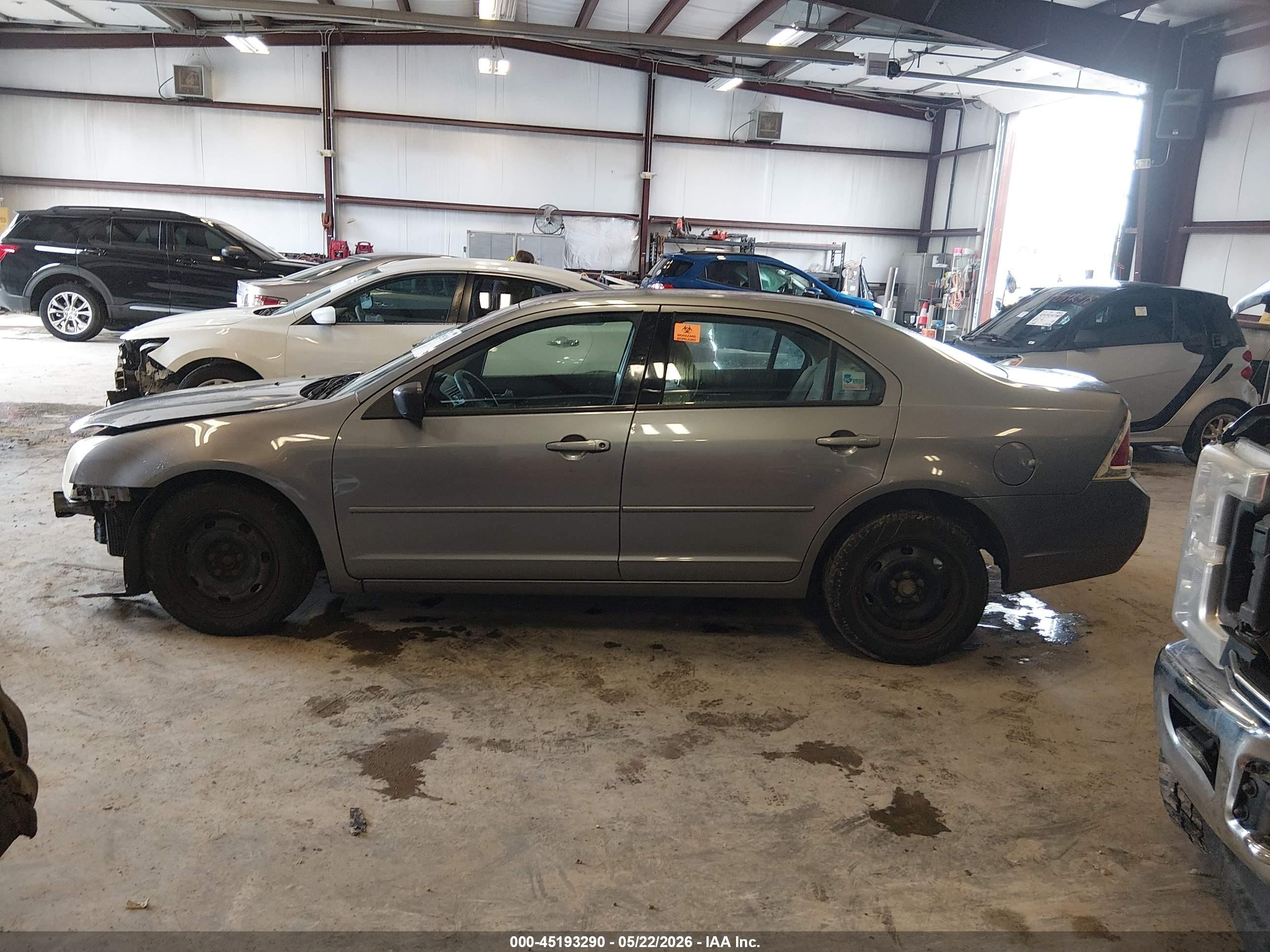 2006 Ford Fusion S Silver vin: 3FAFP06Z76R205907