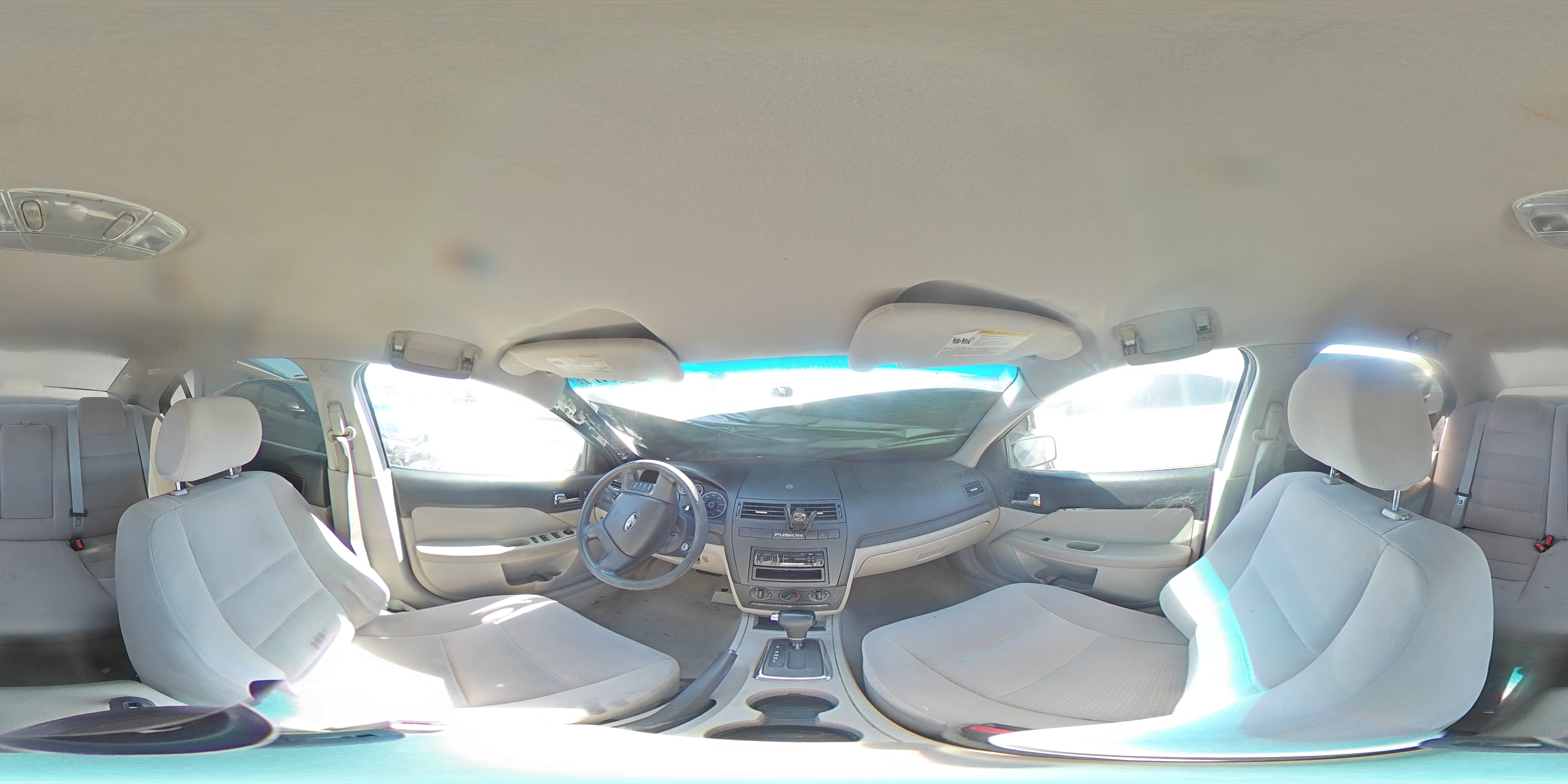 2006 Ford Fusion S Silver vin: 3FAFP06Z96R174692