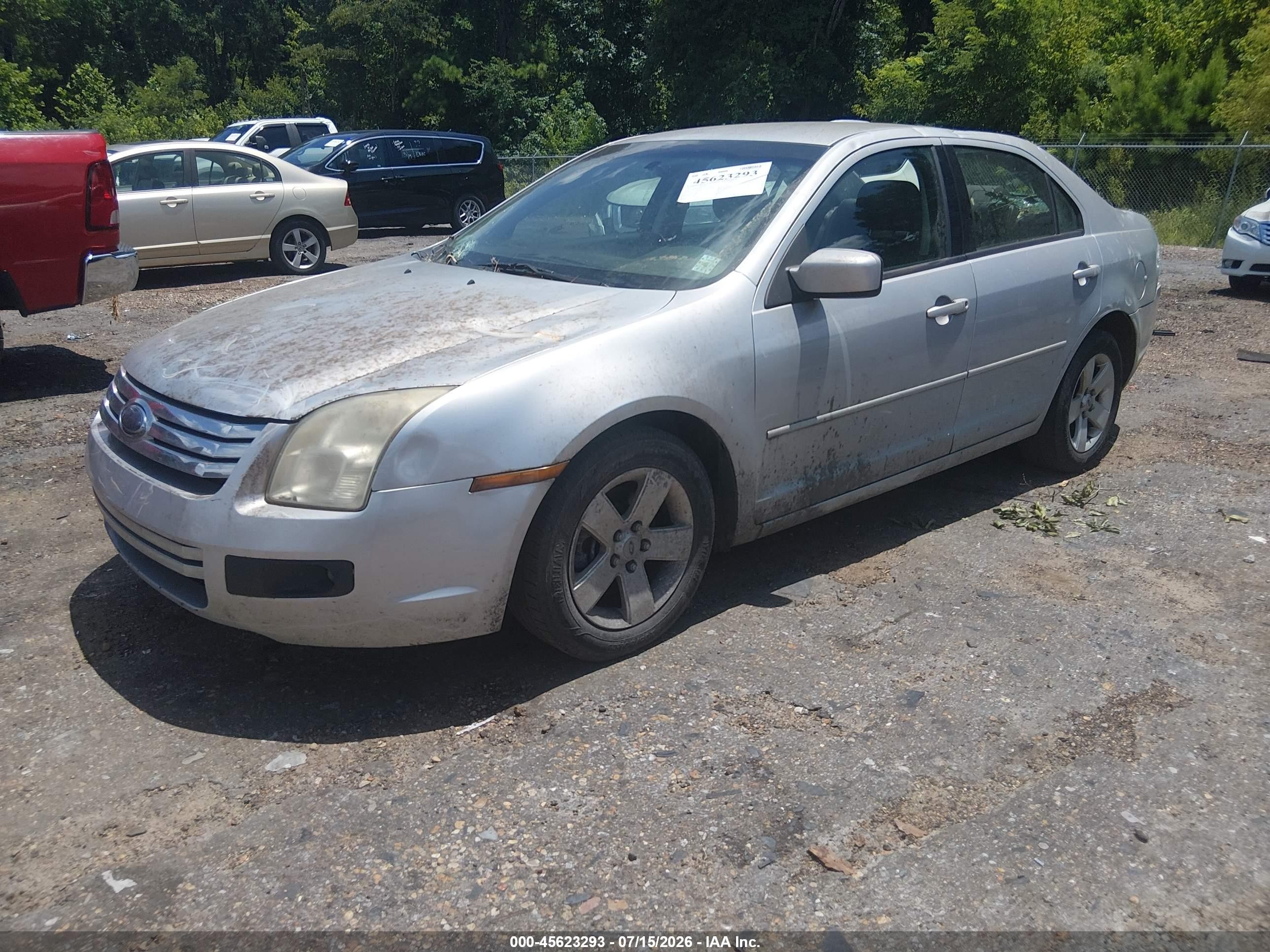 2006 Ford Fusion Se Silver vin: 3FAFP07126R179760