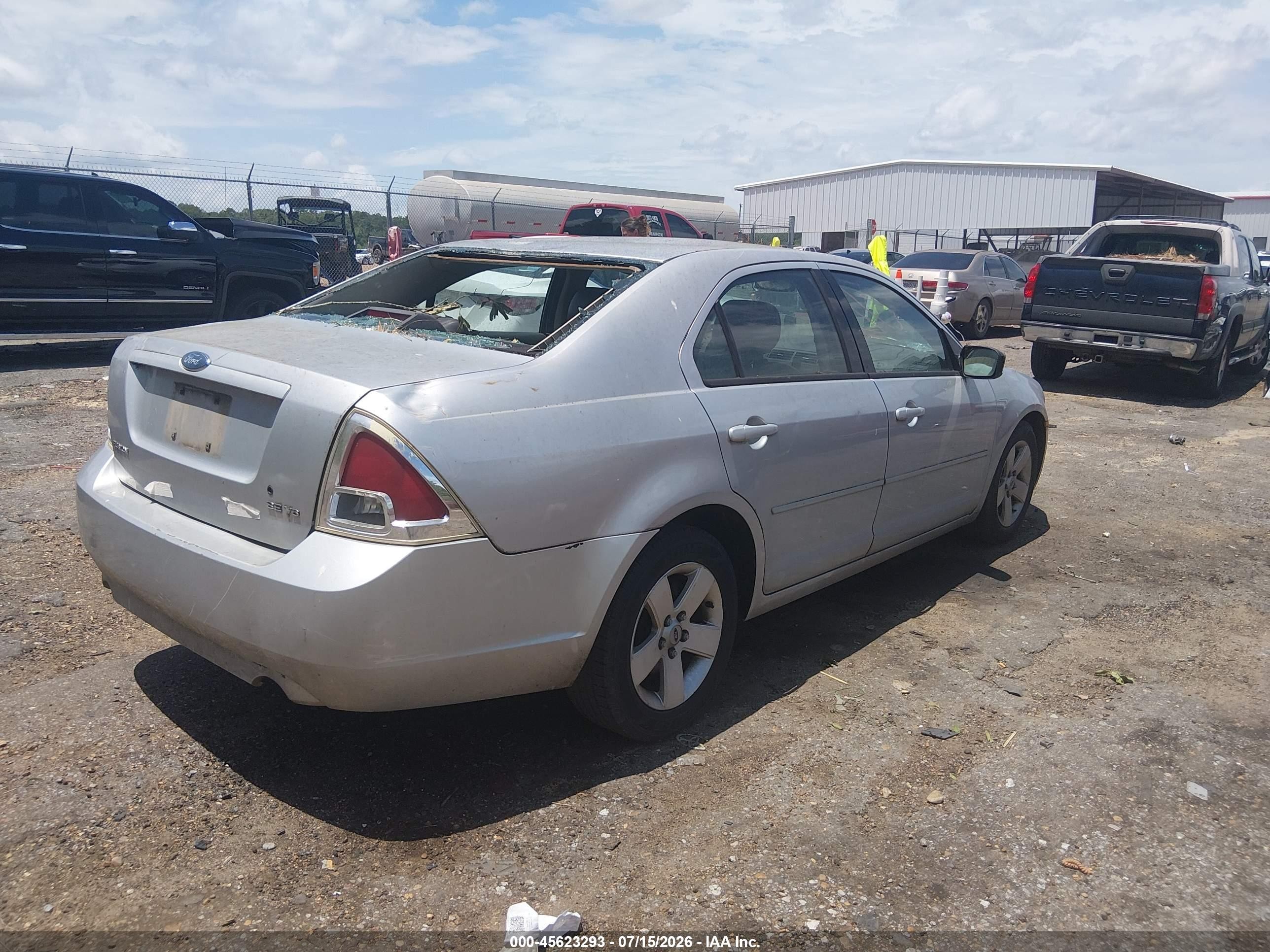 2006 Ford Fusion Se Silver vin: 3FAFP07126R179760
