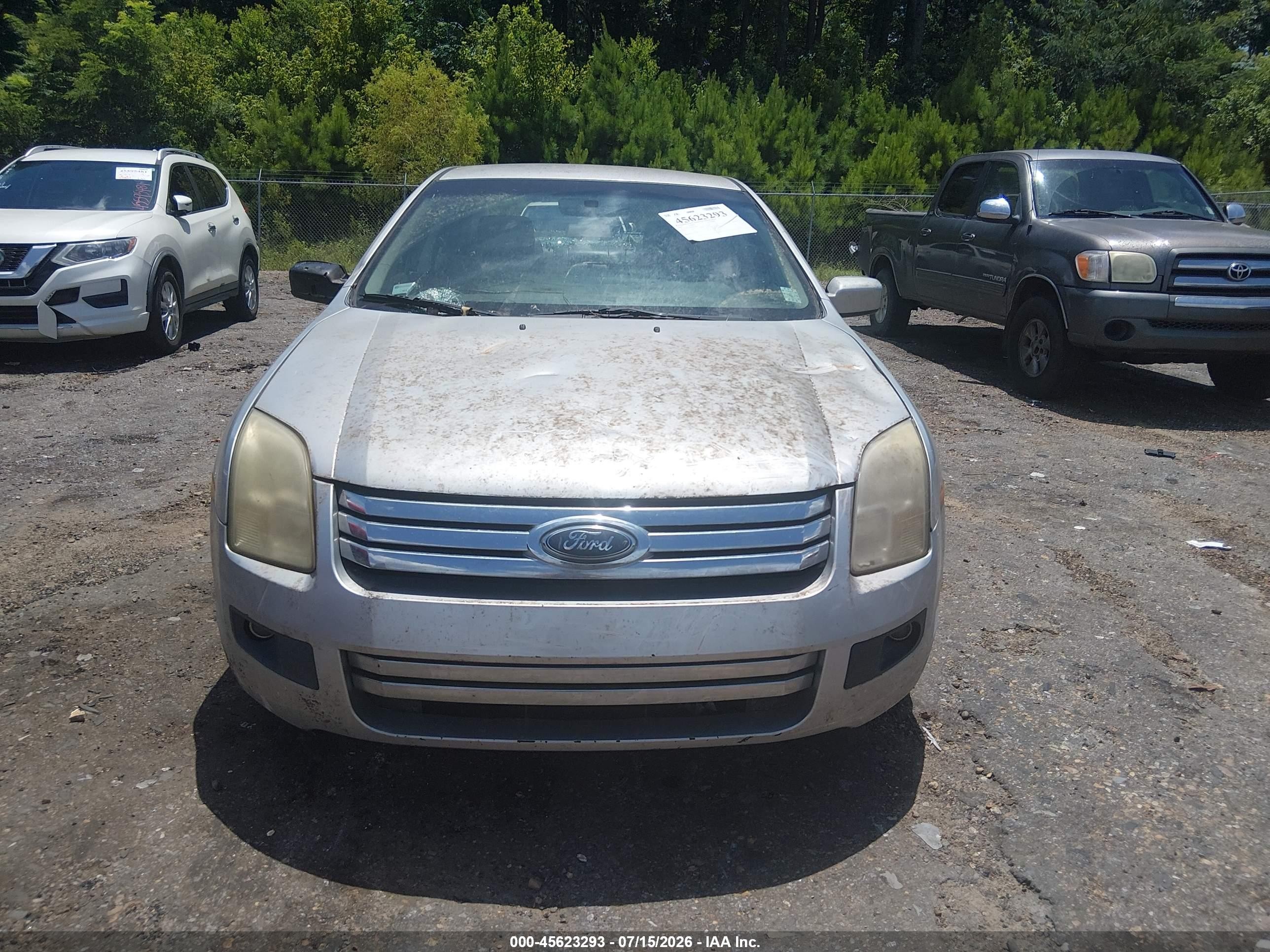 2006 Ford Fusion Se Silver vin: 3FAFP07126R179760