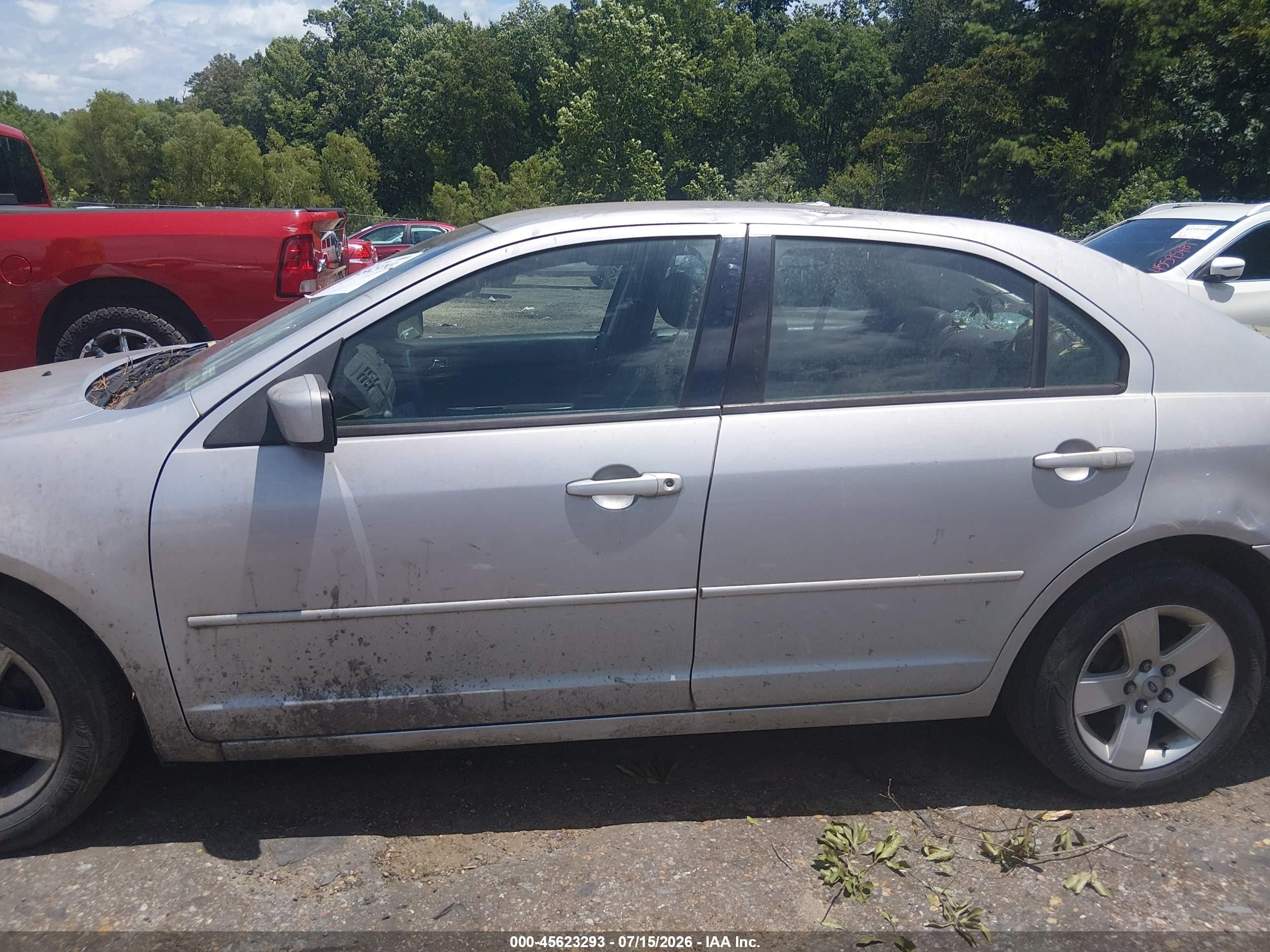 2006 Ford Fusion Se Silver vin: 3FAFP07126R179760