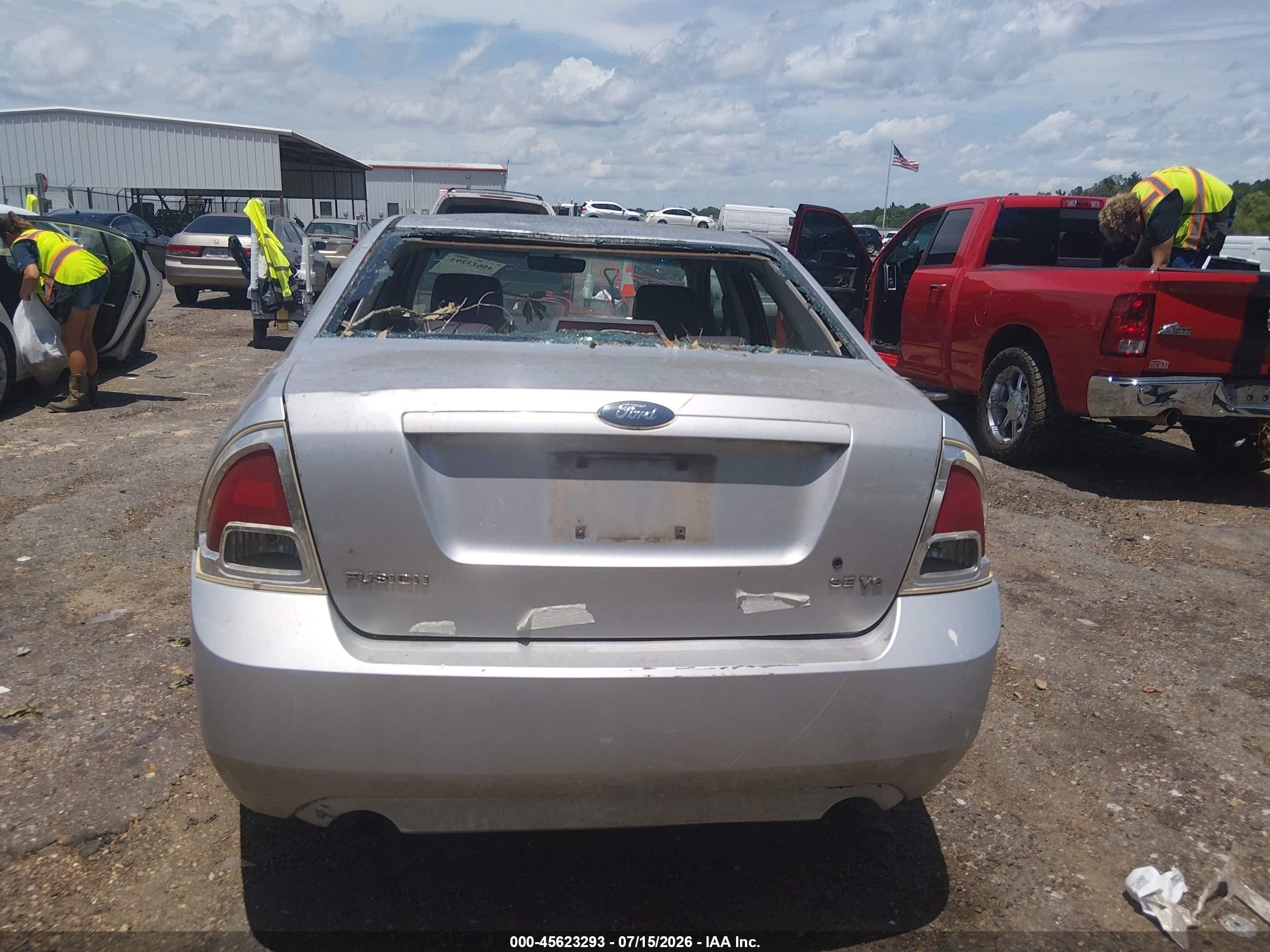 2006 Ford Fusion Se Silver vin: 3FAFP07126R179760