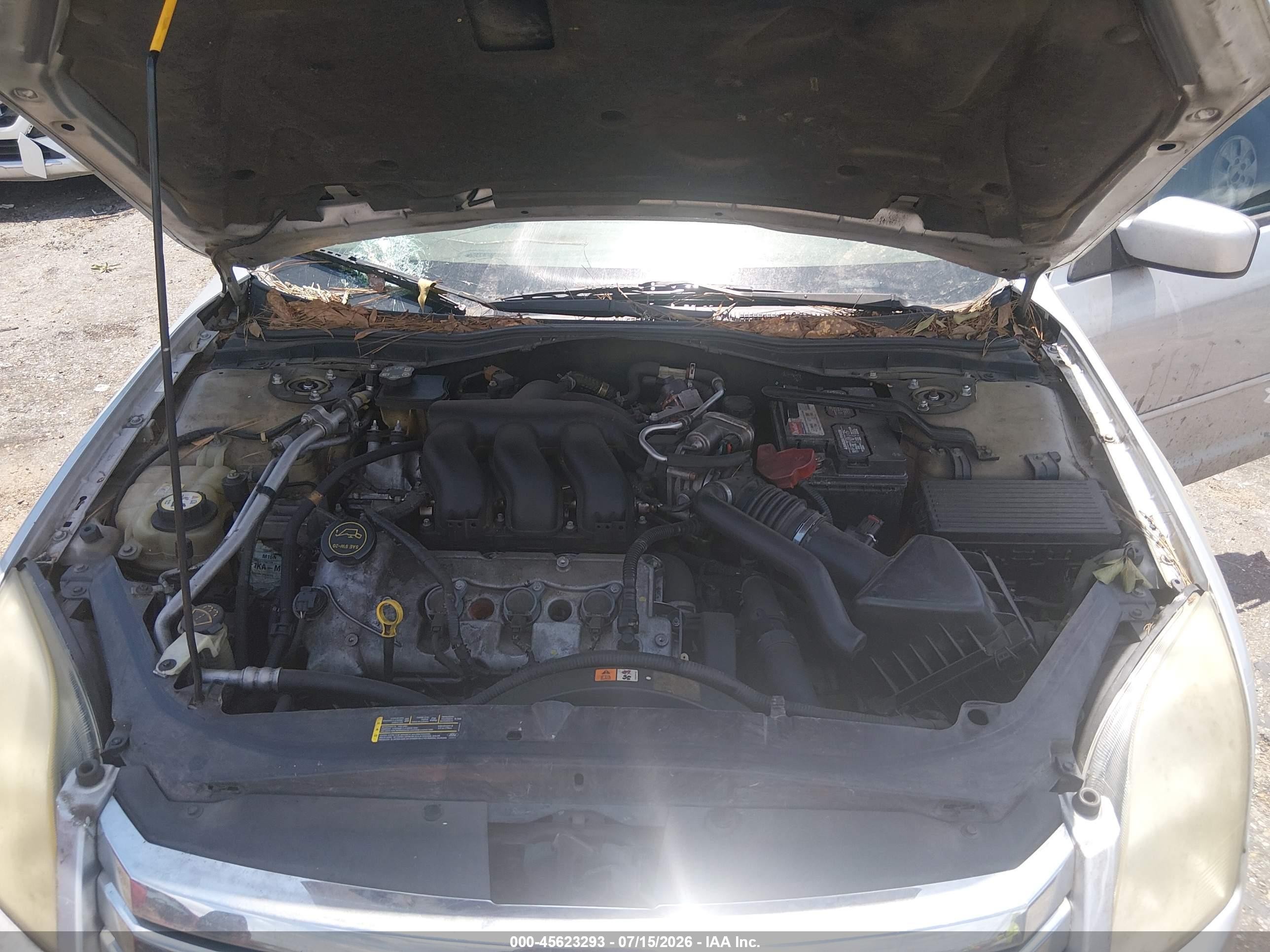 2006 Ford Fusion Se Silver vin: 3FAFP07126R179760