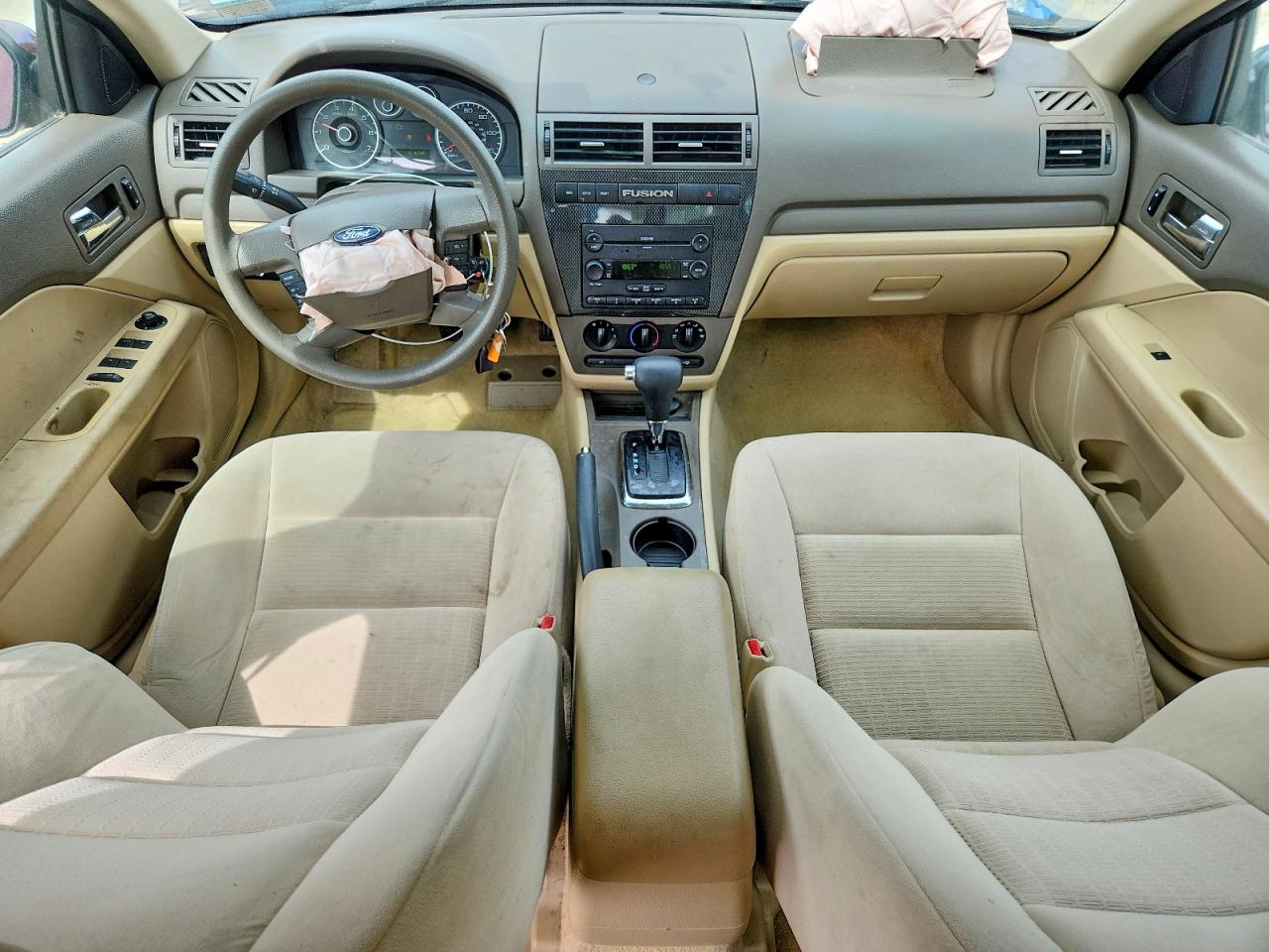 2006 Ford Fusion Se Maroon vin: 3FAFP07126R208321