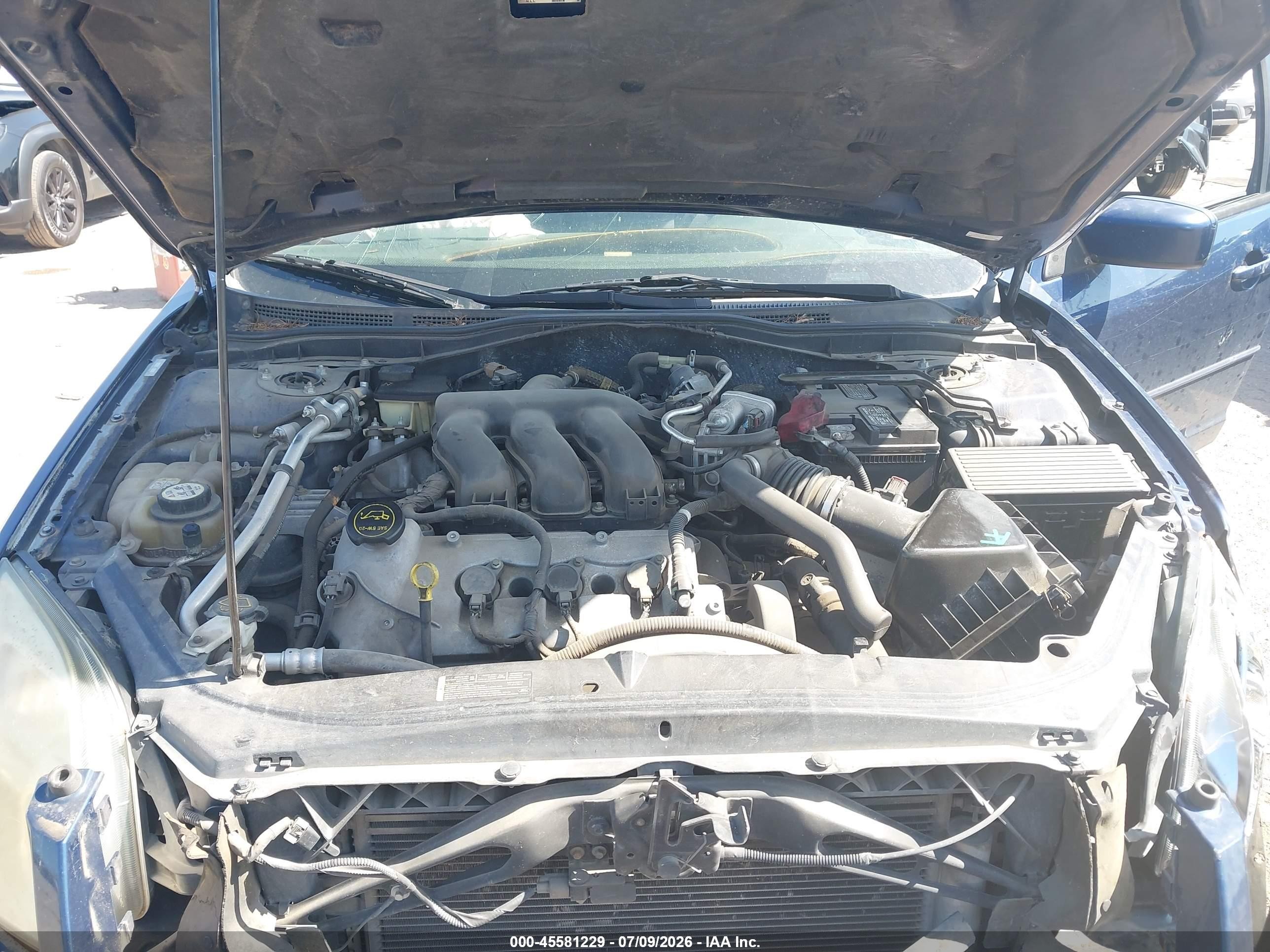 2006 Ford Fusion Se Blue vin: 3FAFP07126R233218