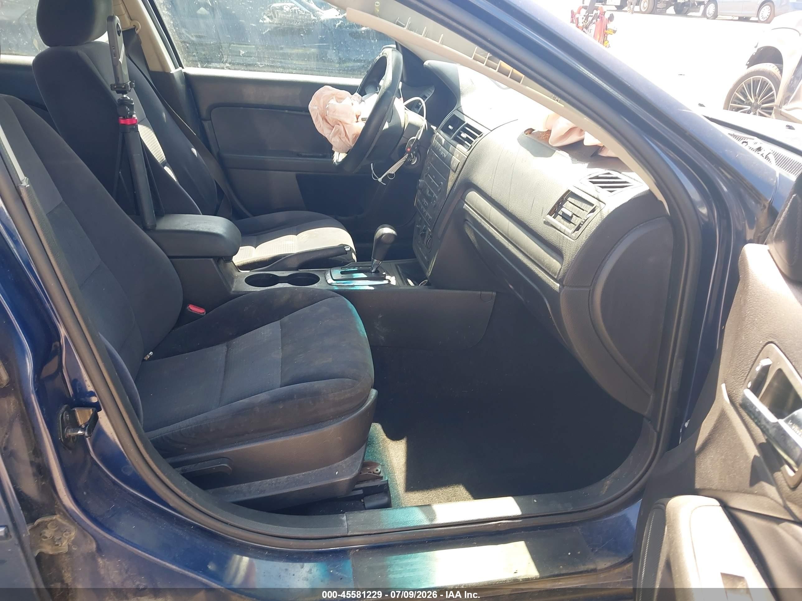 2006 Ford Fusion Se Blue vin: 3FAFP07126R233218