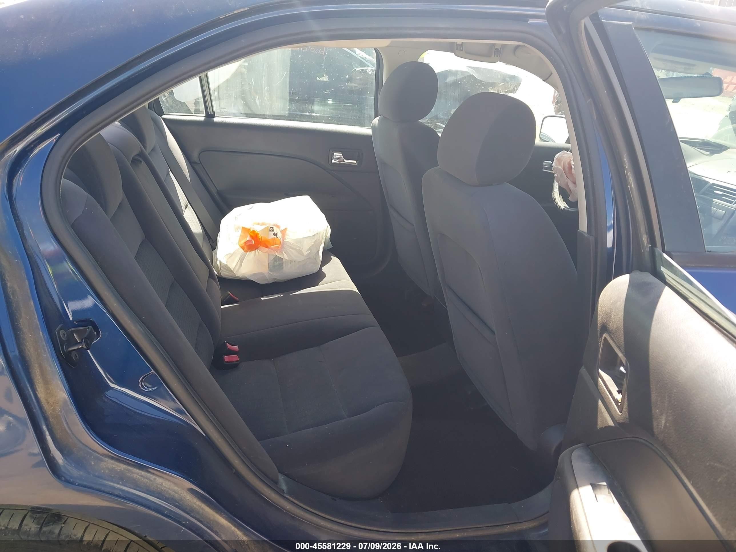 2006 Ford Fusion Se Blue vin: 3FAFP07126R233218