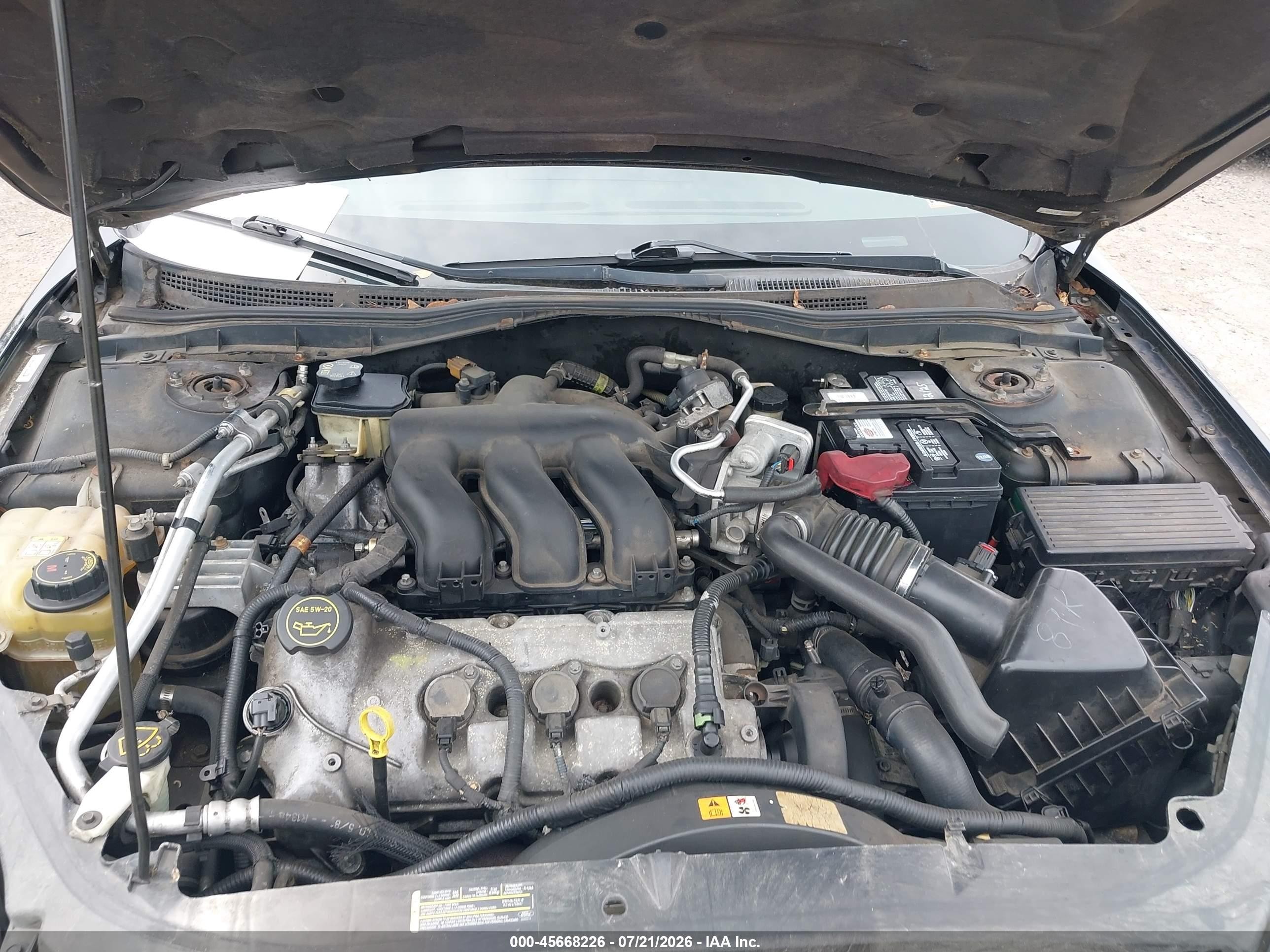 2006 Ford Fusion Se Black vin: 3FAFP07146R142015