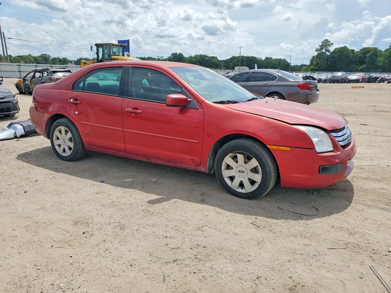2006 Ford Fusion Se Red vin: 3FAFP07166R209309