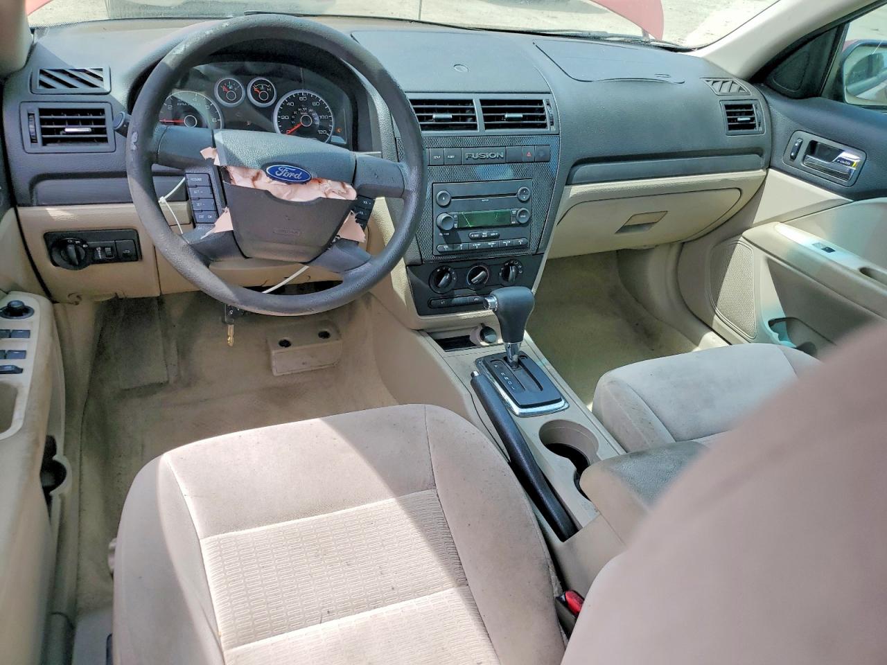2006 Ford Fusion Se Red vin: 3FAFP07166R209309