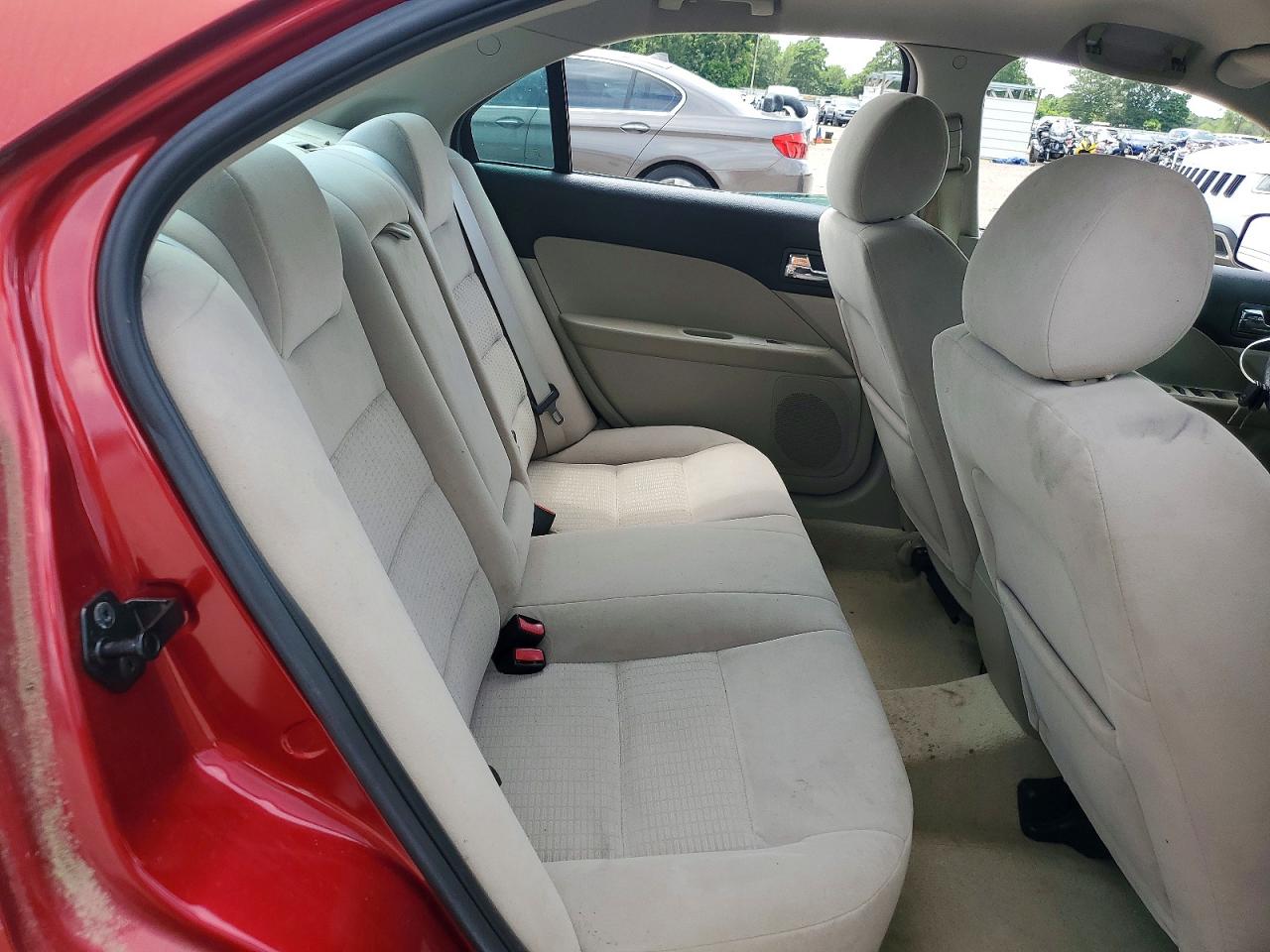 2006 Ford Fusion Se Red vin: 3FAFP07166R209309