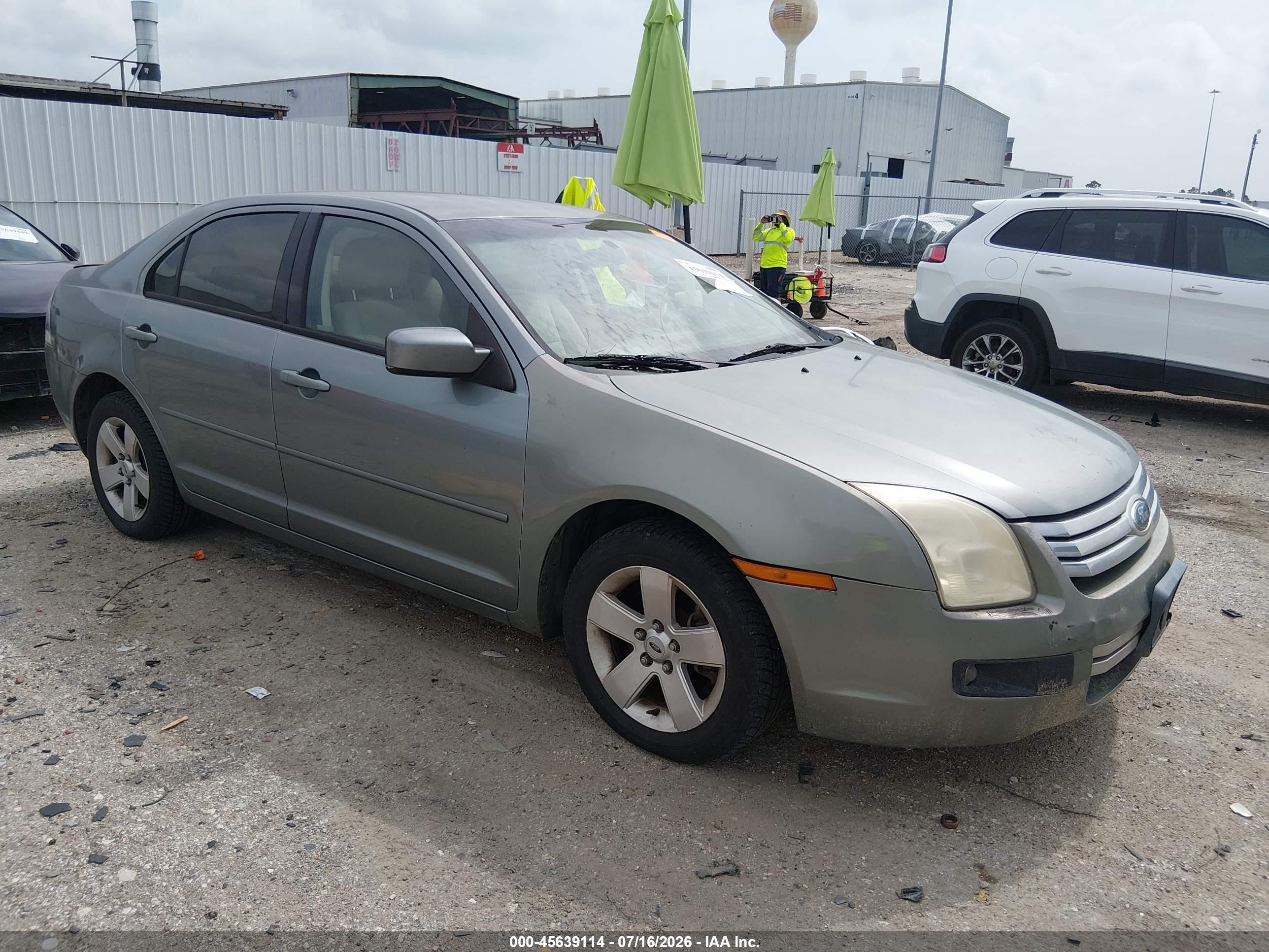 2006 Ford Fusion Se Green vin: 3FAFP07166R248000