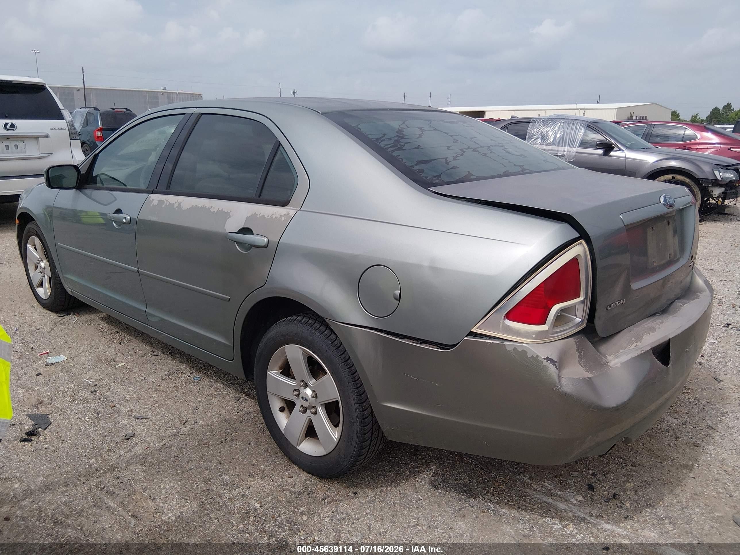 2006 Ford Fusion Se Green vin: 3FAFP07166R248000