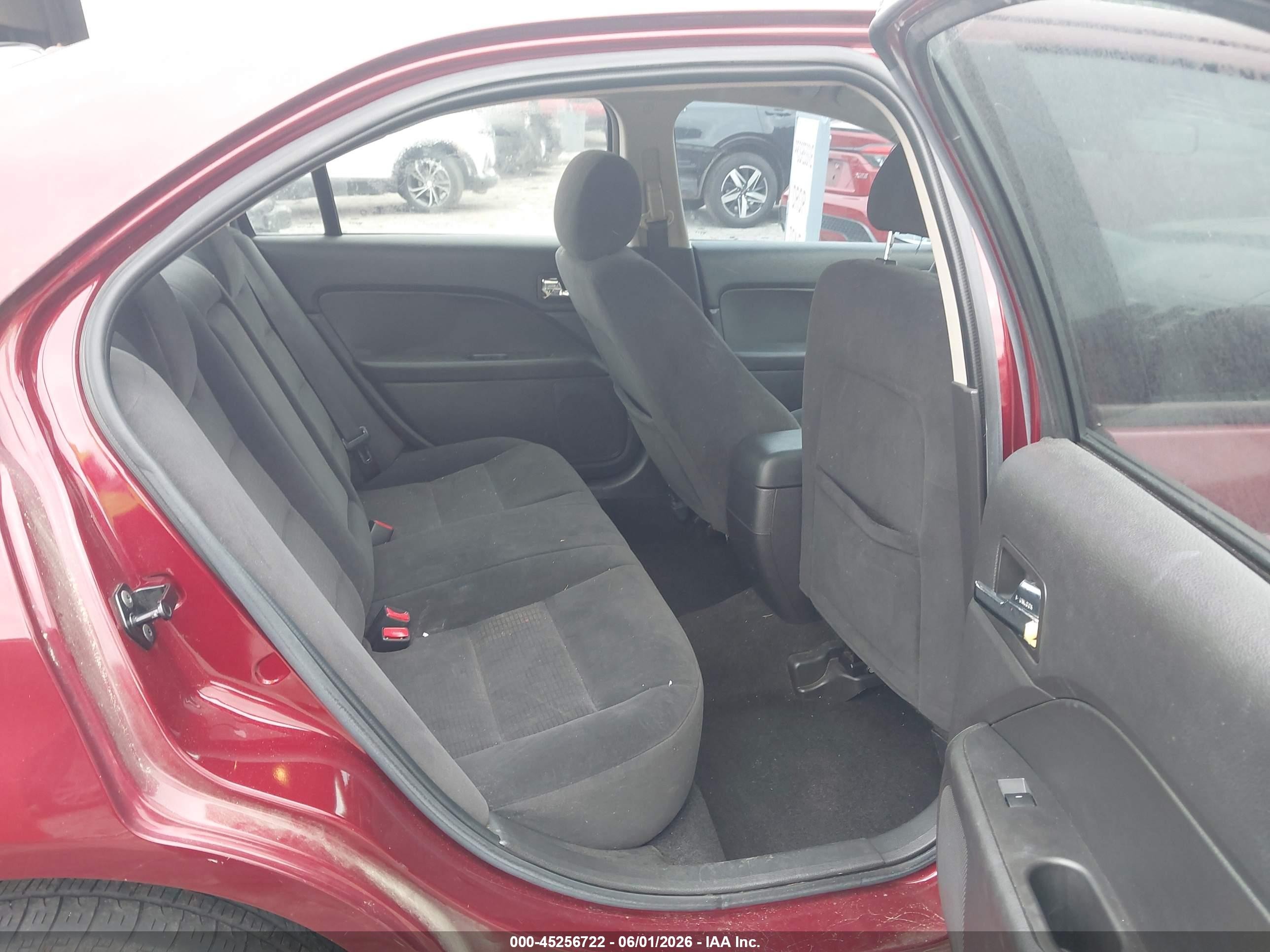 2006 Ford Fusion Se Red vin: 3FAFP07176R163831