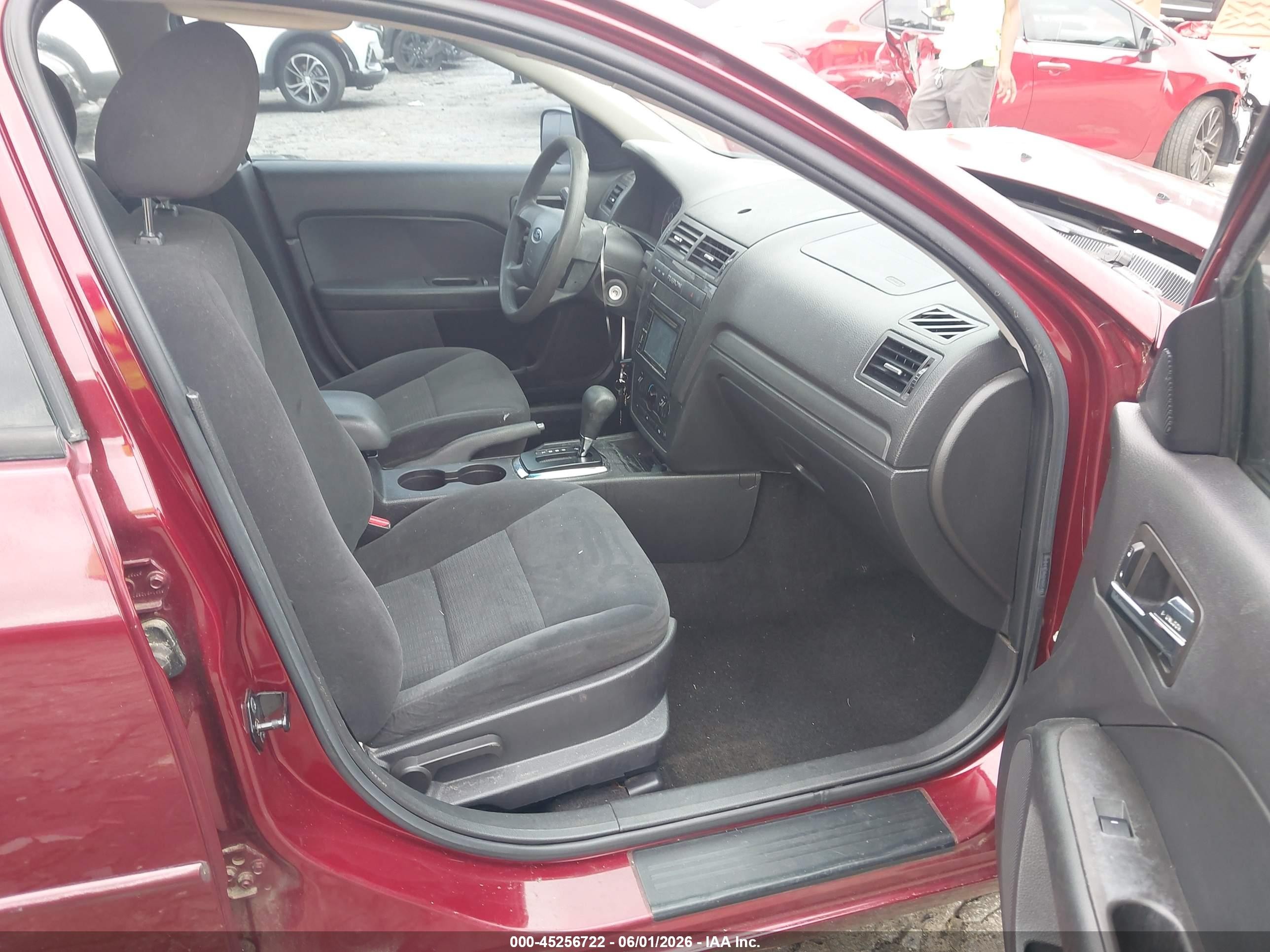 2006 Ford Fusion Se Red vin: 3FAFP07176R163831