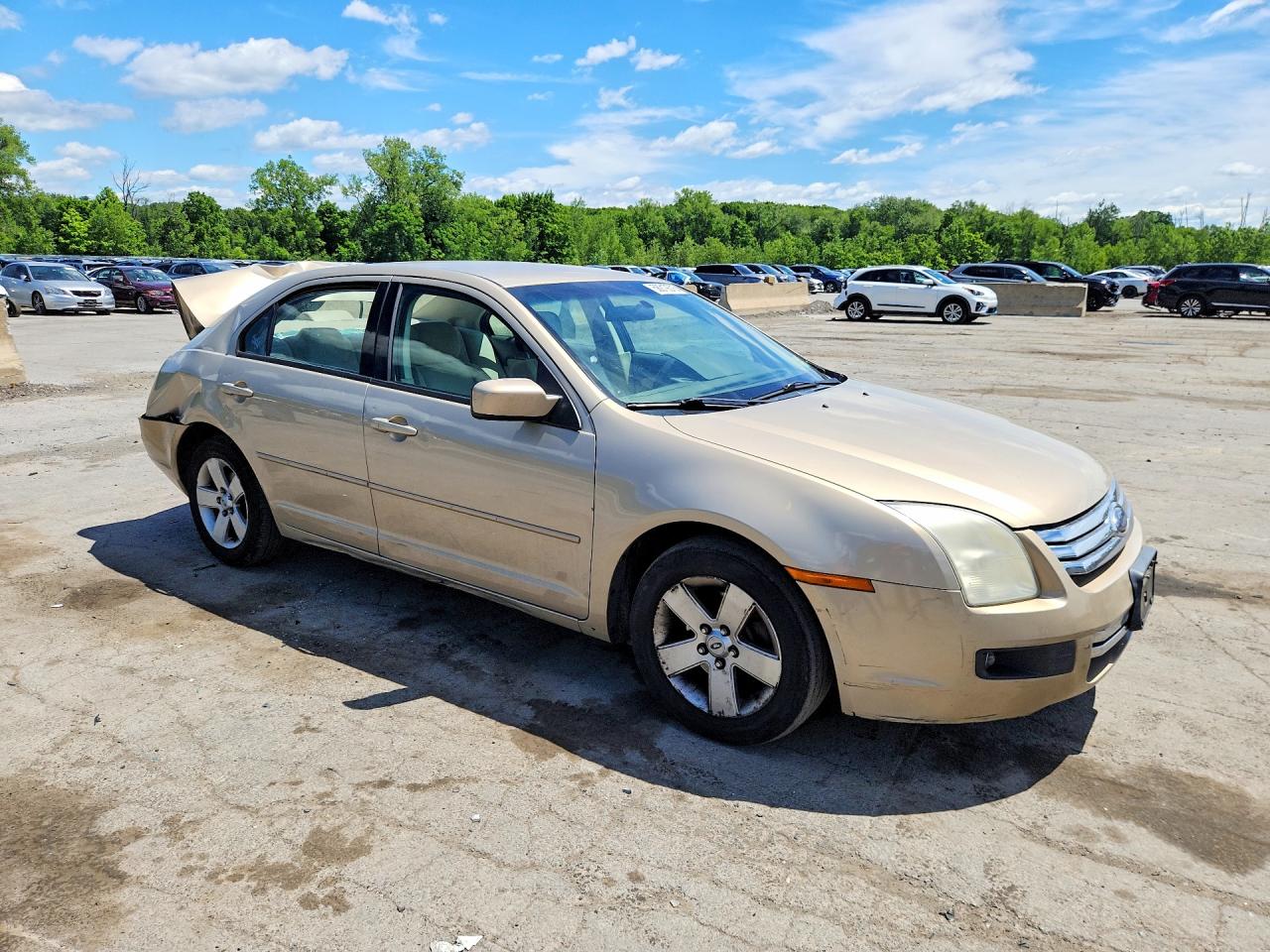 2006 Ford Fusion Se Tan vin: 3FAFP07176R210744