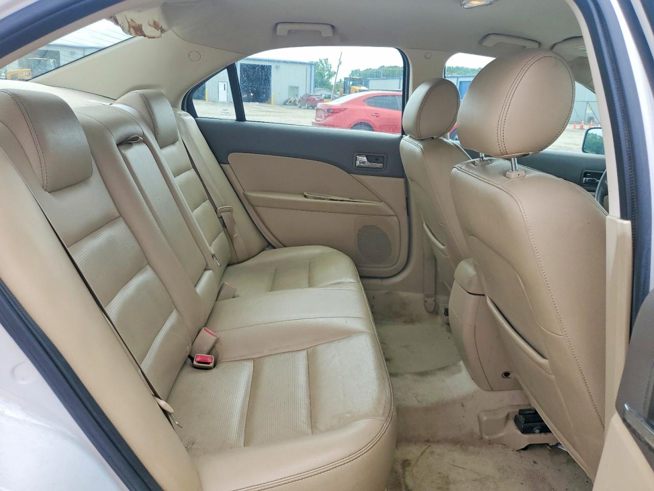 2006 Ford Fusion Se White vin: 3FAFP07186R108756