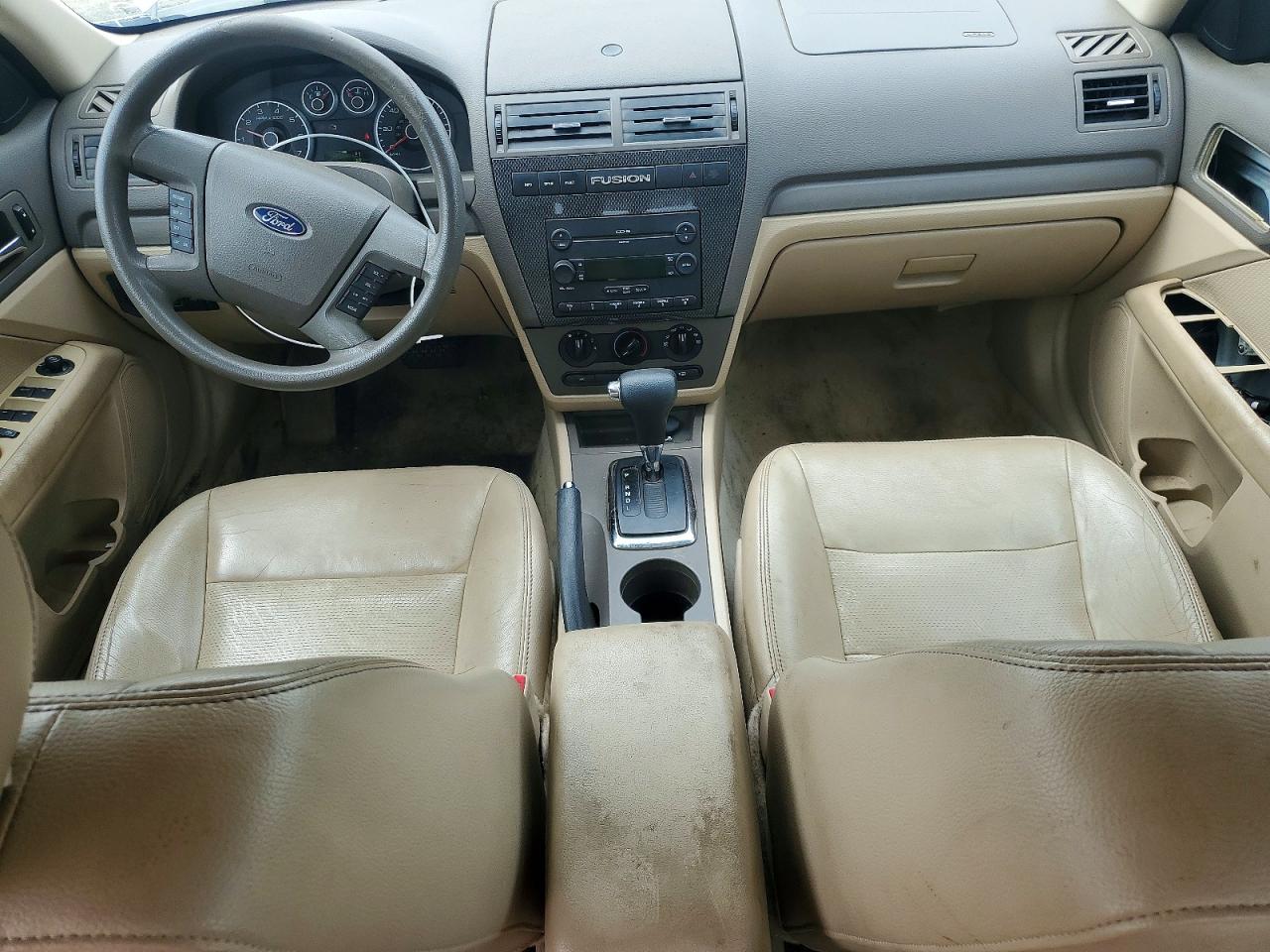 2006 Ford Fusion Se White vin: 3FAFP07186R108756