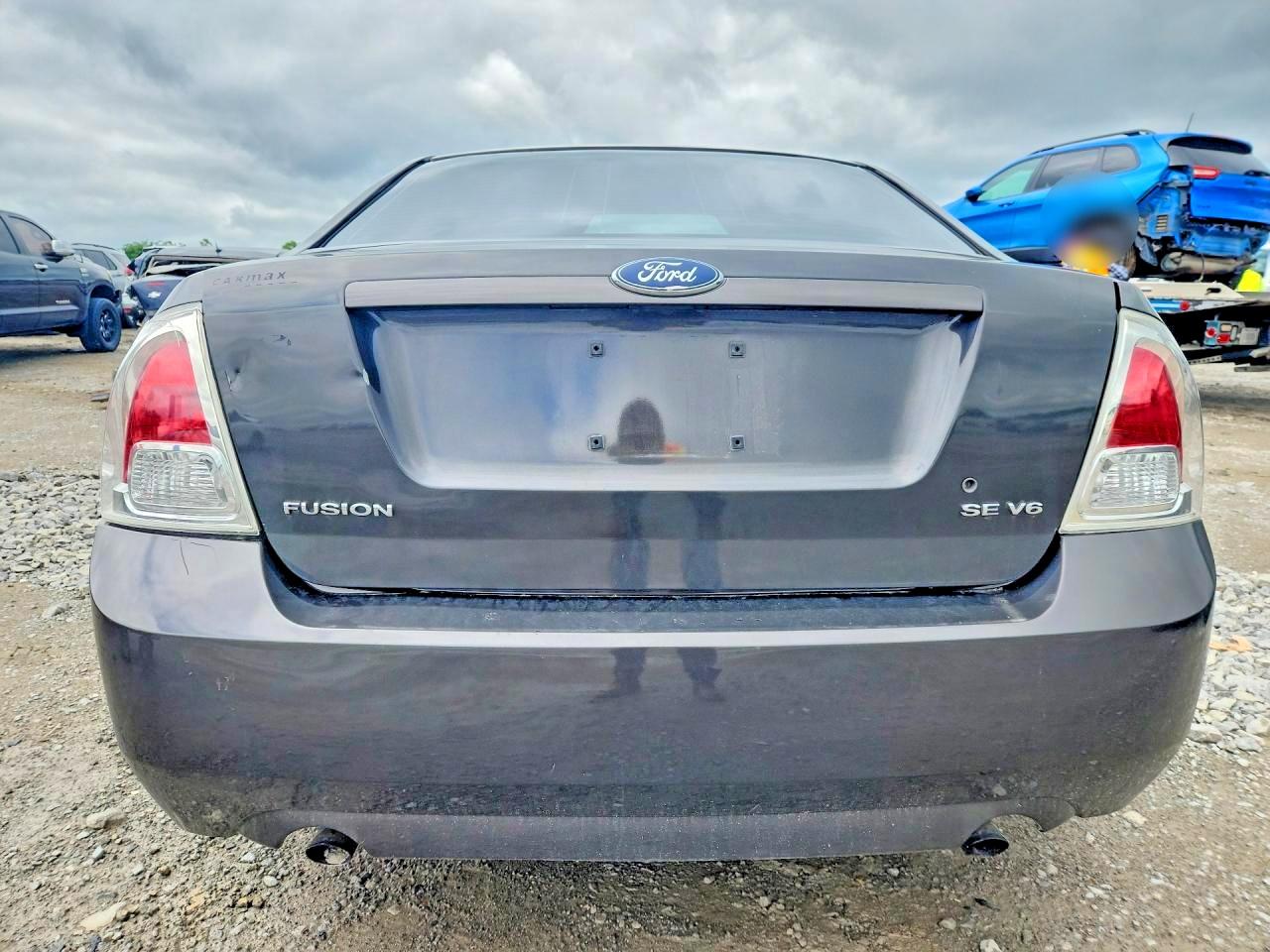 2006 Ford Fusion Se Gray vin: 3FAFP07186R223566