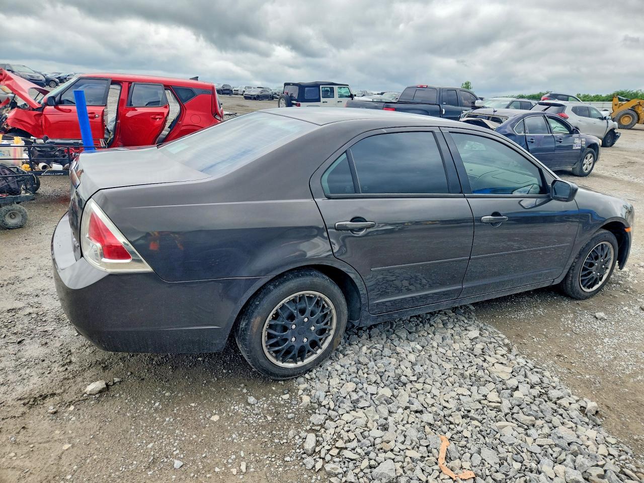 2006 Ford Fusion Se Gray vin: 3FAFP07186R223566