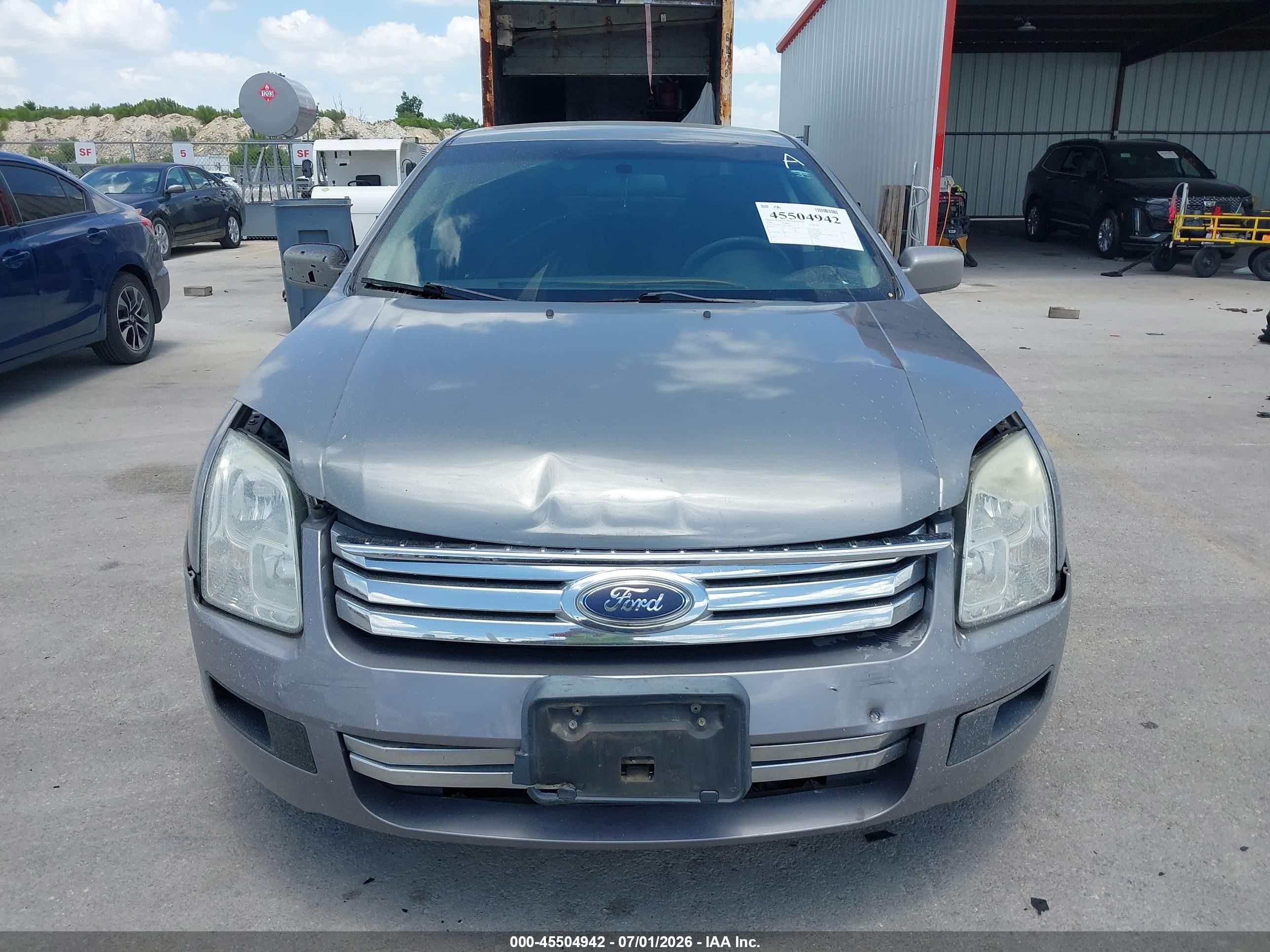 2006 Ford Fusion Se Gray vin: 3FAFP07196R116896