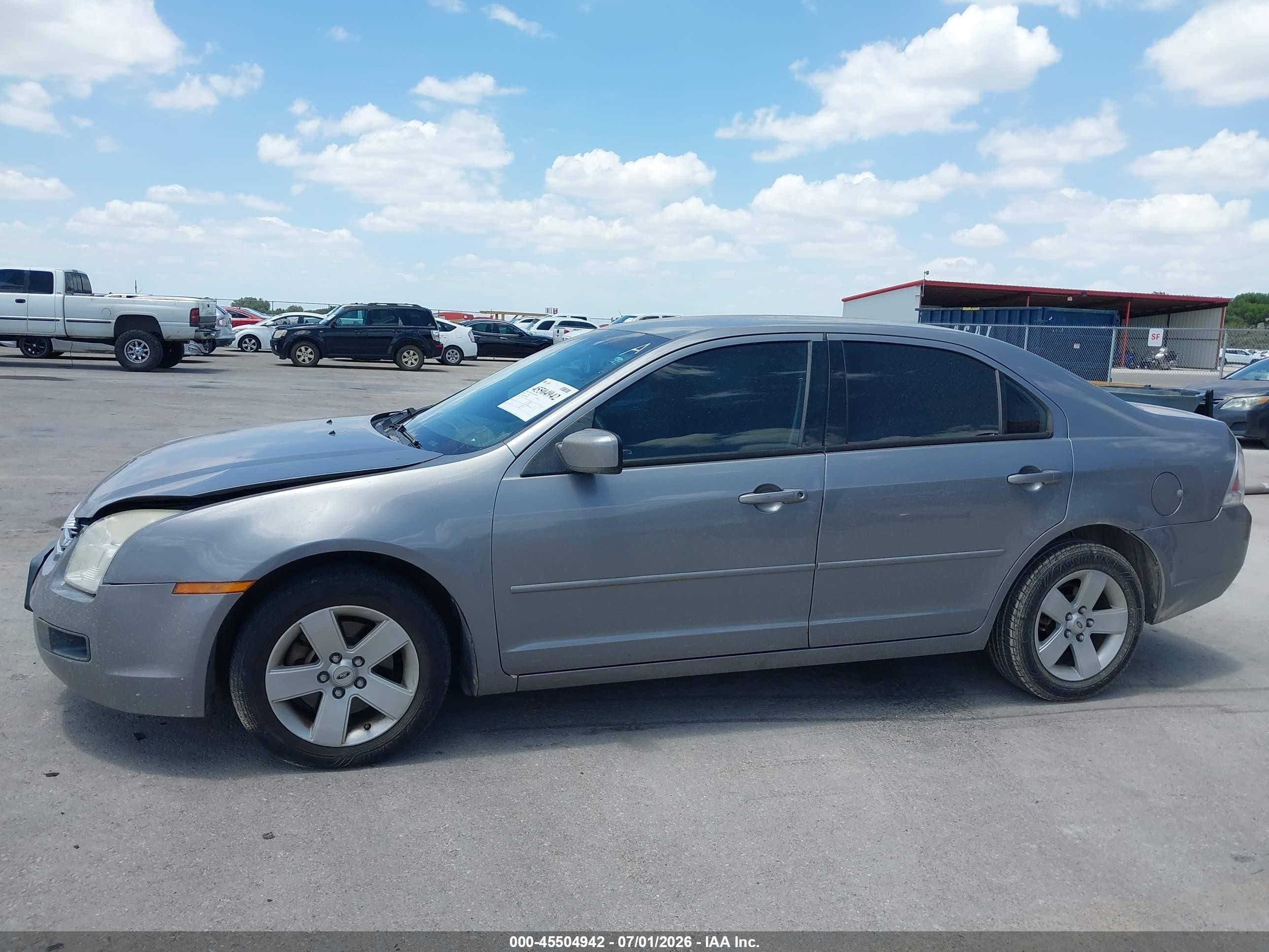 2006 Ford Fusion Se Gray vin: 3FAFP07196R116896
